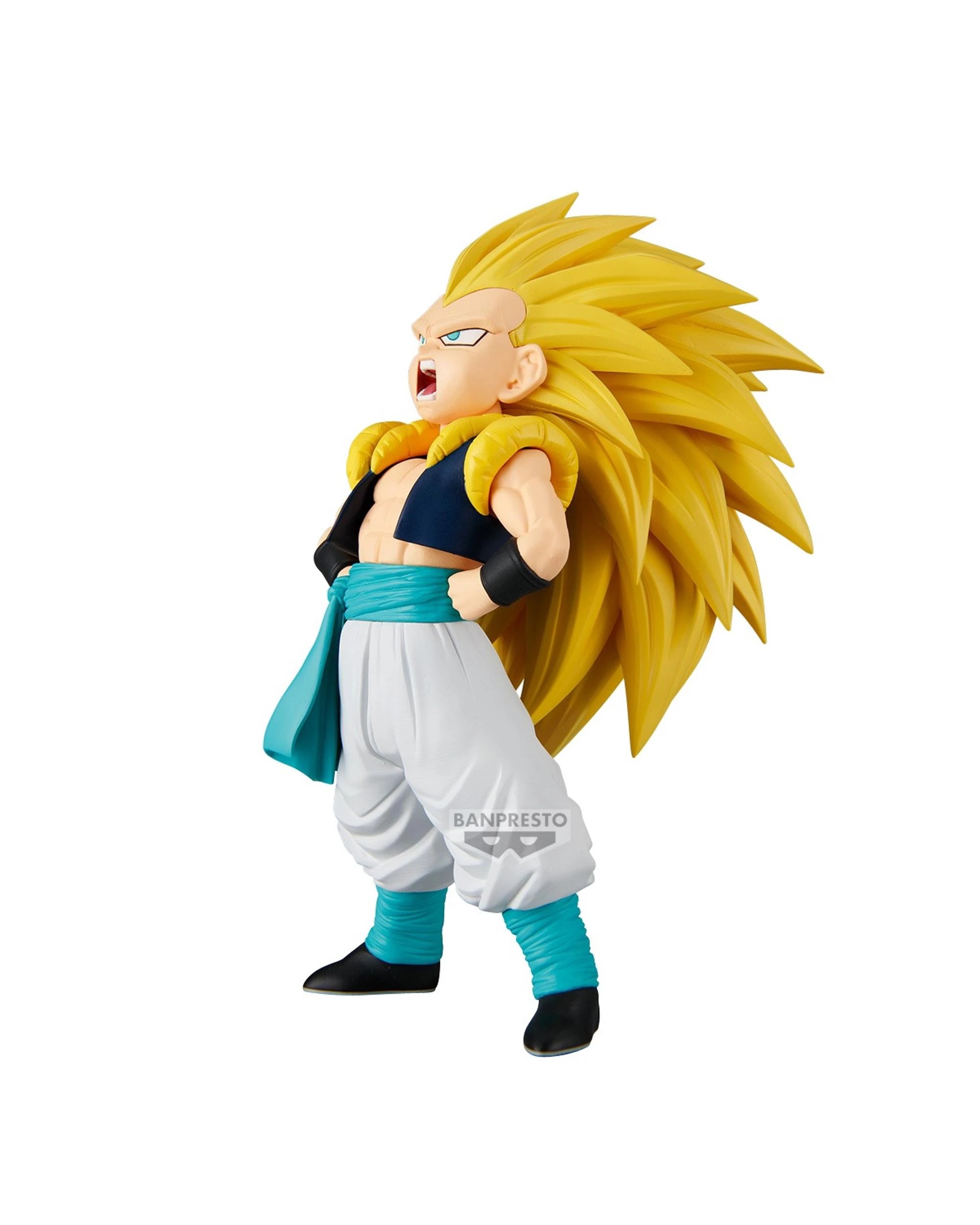 1 Banpresto Solid Edge Works Dragon Ball Z Super Saiyan 3 Gotenks Figure, 1 of 5