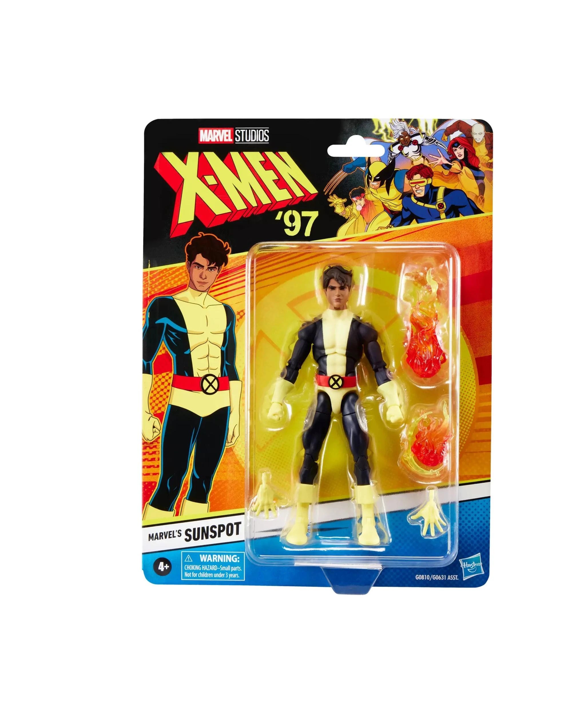 1 Marvel Legends Series: X-Men 97 Sunspot Action Figure, 1 of 9
