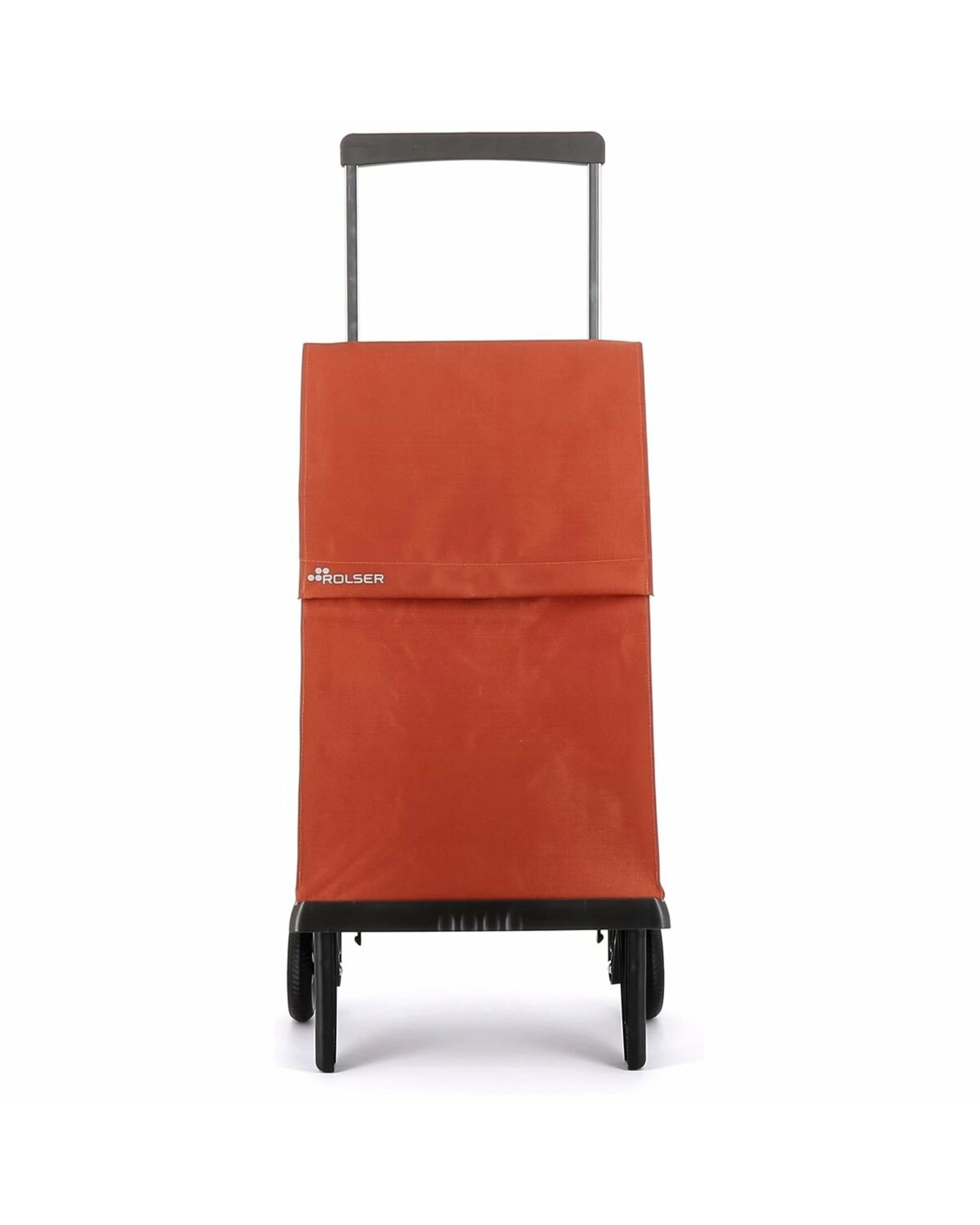 4 Rolser Plegamatic MF Folding 2 Wheel Trolley Orange, 4 of 5