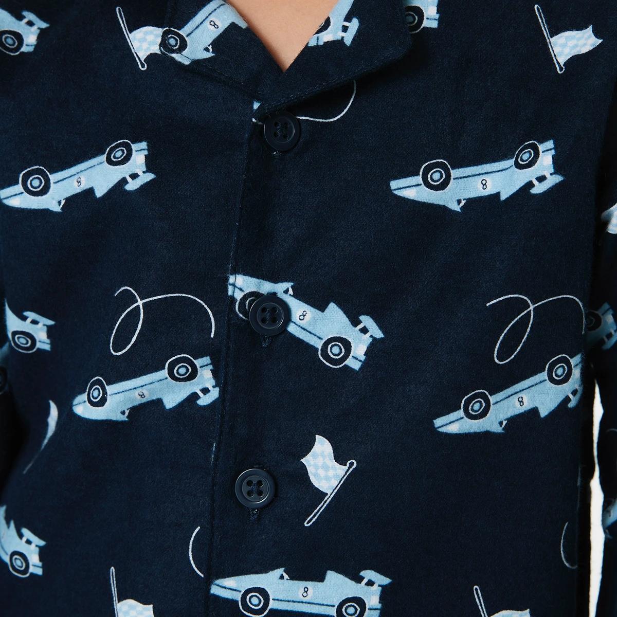 4 Flannel Pyjama Set Cars, 4 of 8