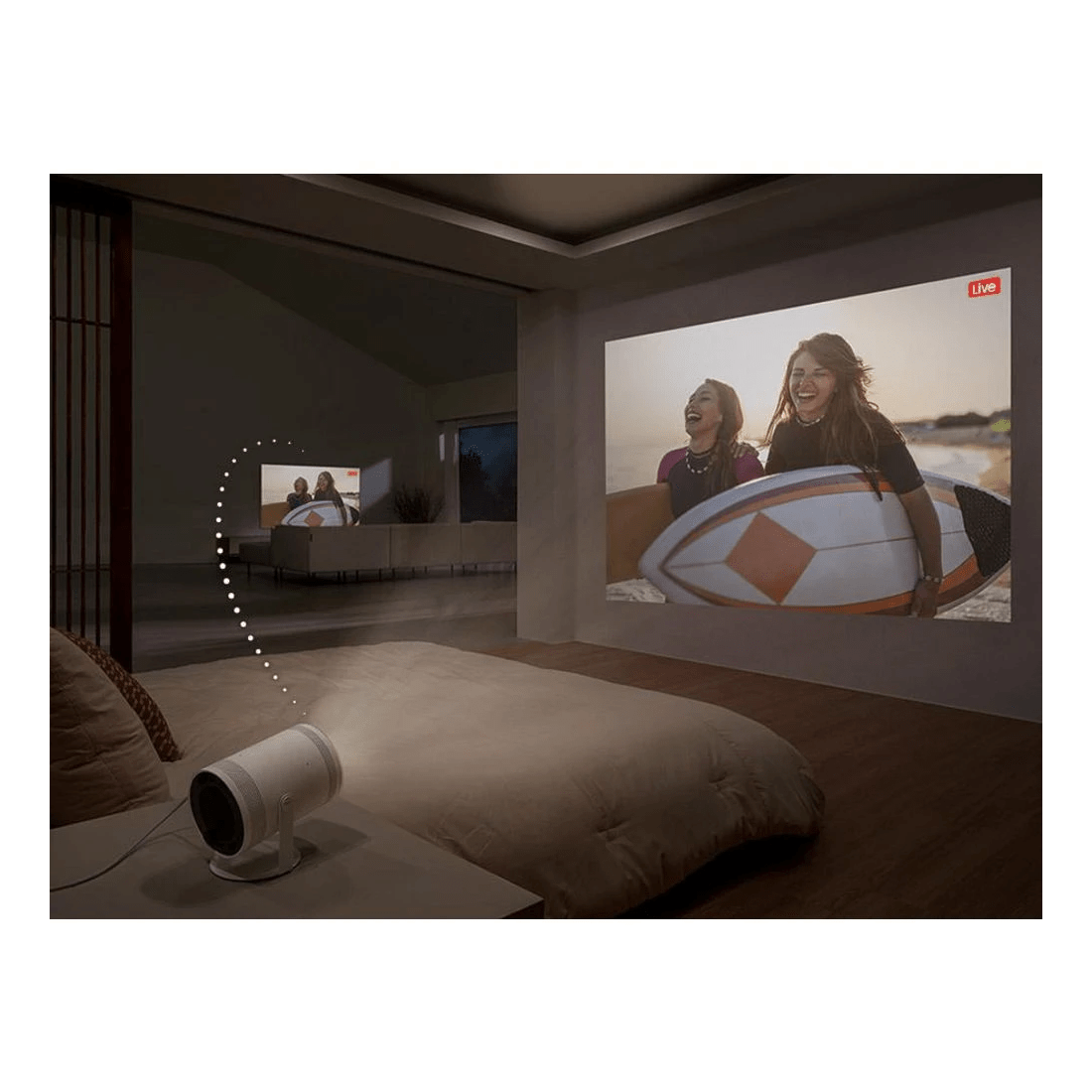 6 Samsung The Freestyle FHD Smart Projector 2023, 6 of 10