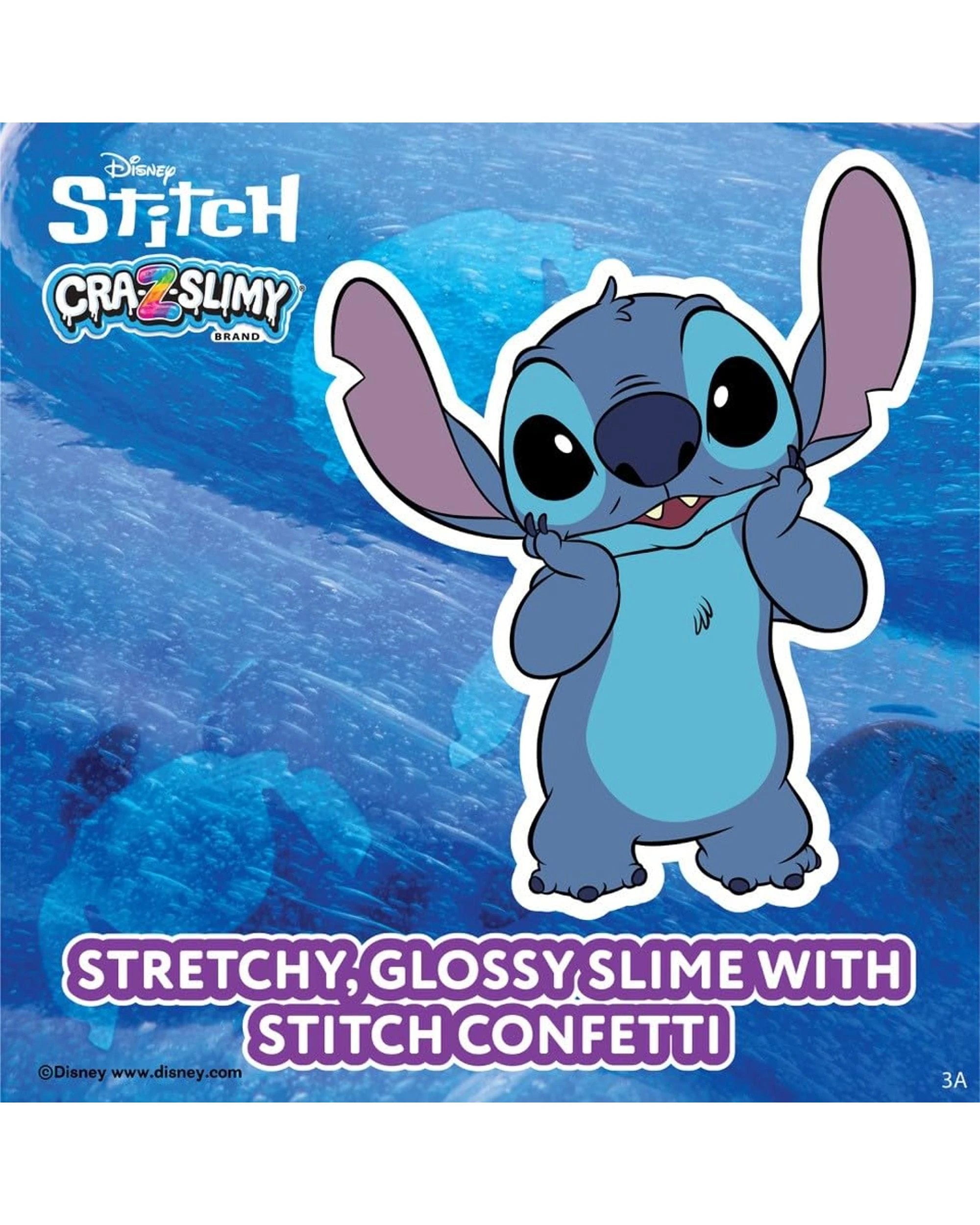 3 Cra-Z-Art Cra-Z-Slimy Disney Stitch Shaped Container, 3 of 8