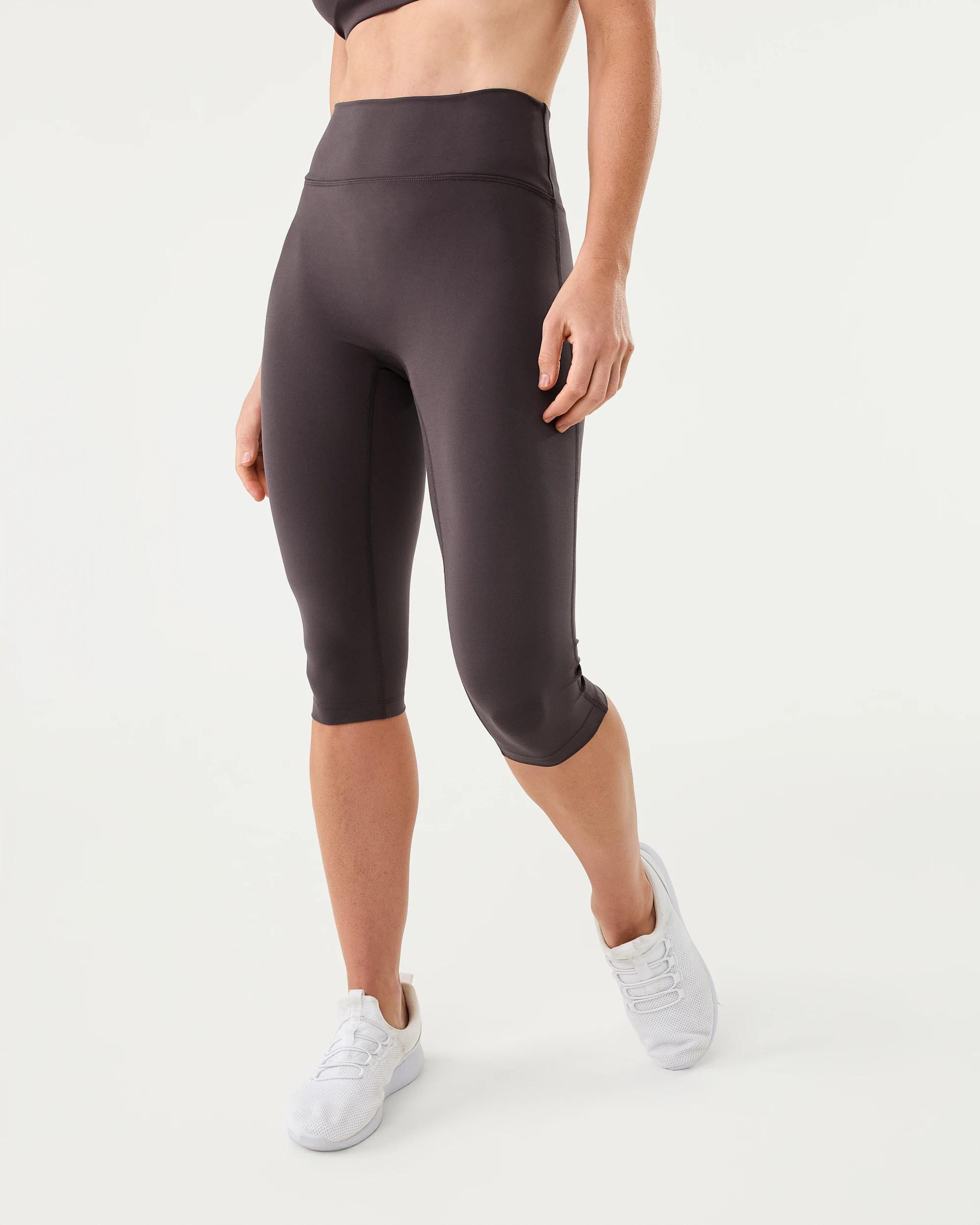 2 Active Womens Ultrasoft Capri Espresso, 2 of 4