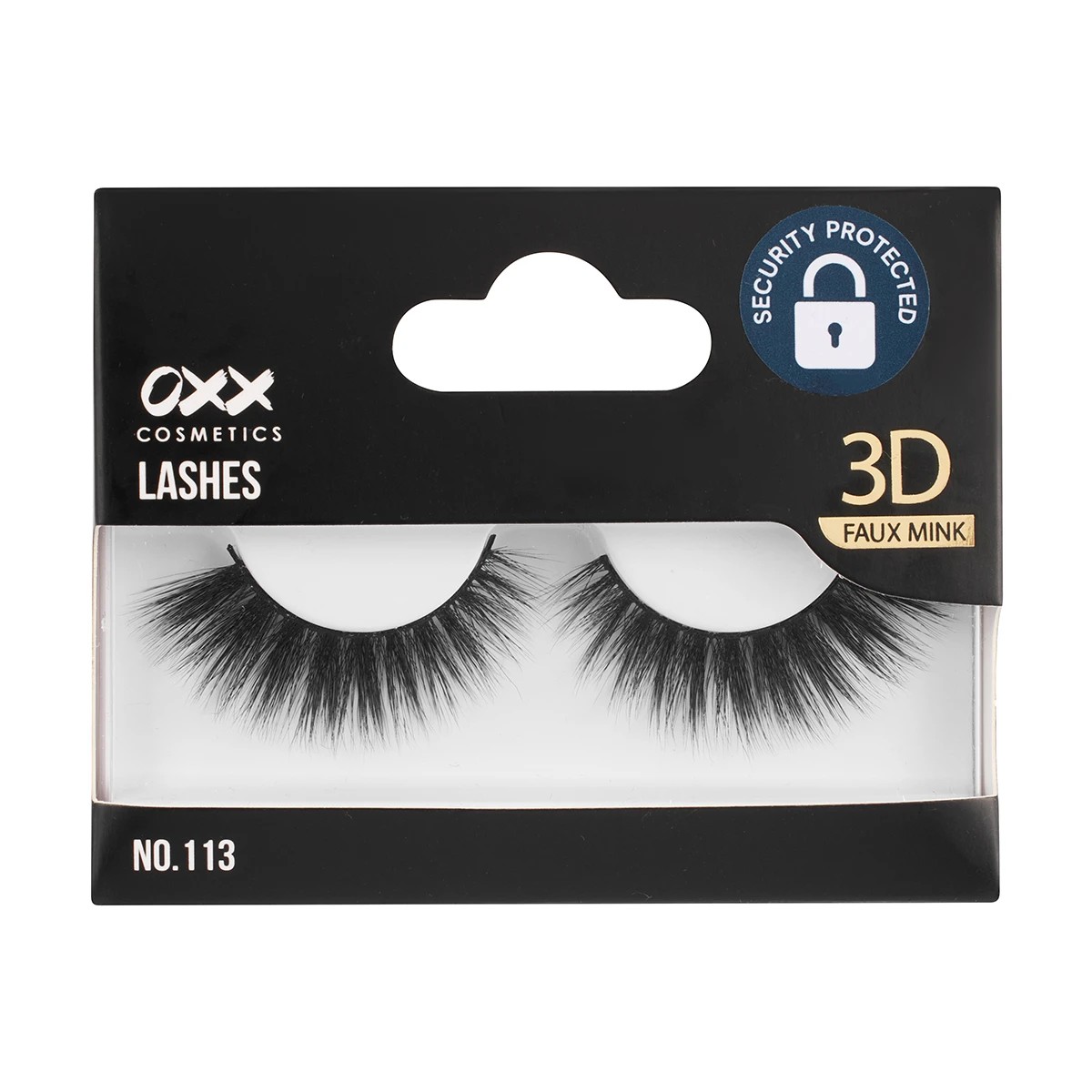 1 OXX Cosmetics 3D Faux Mink False Lashes - No. 113, 1 of 5