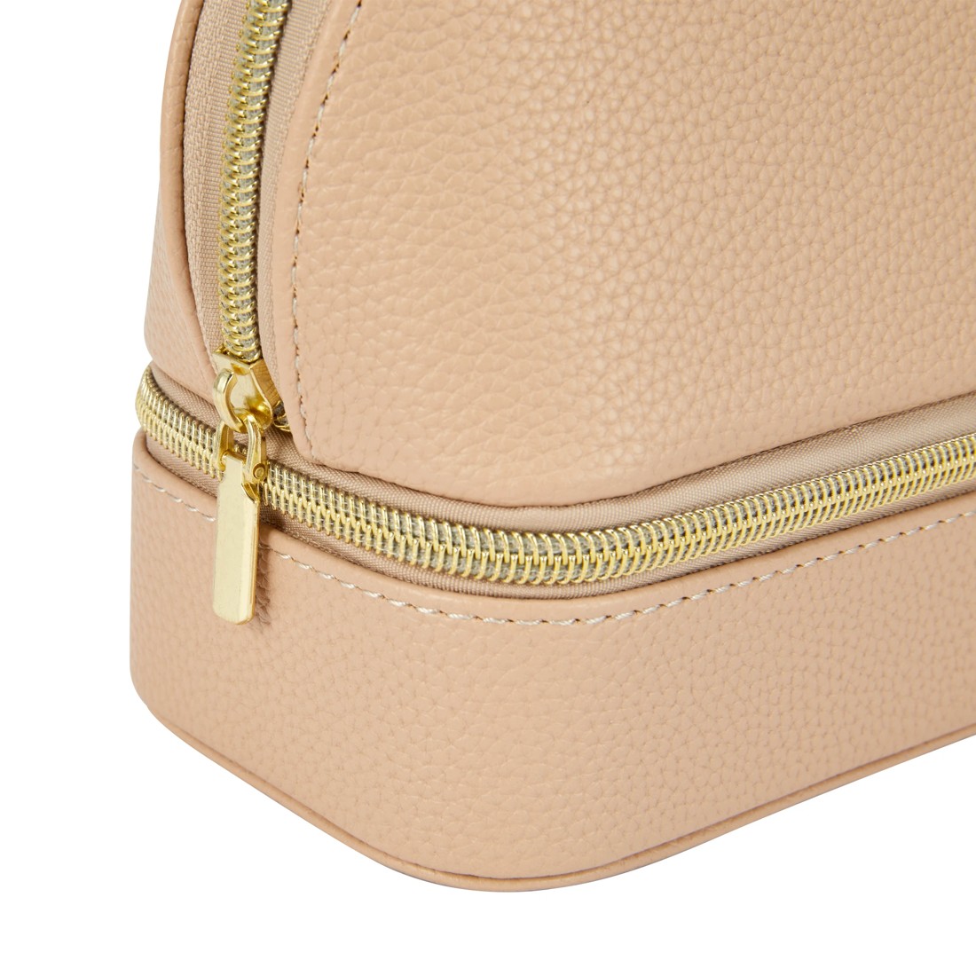 7 Taupe Zip Jewellery Case, 7 of 9