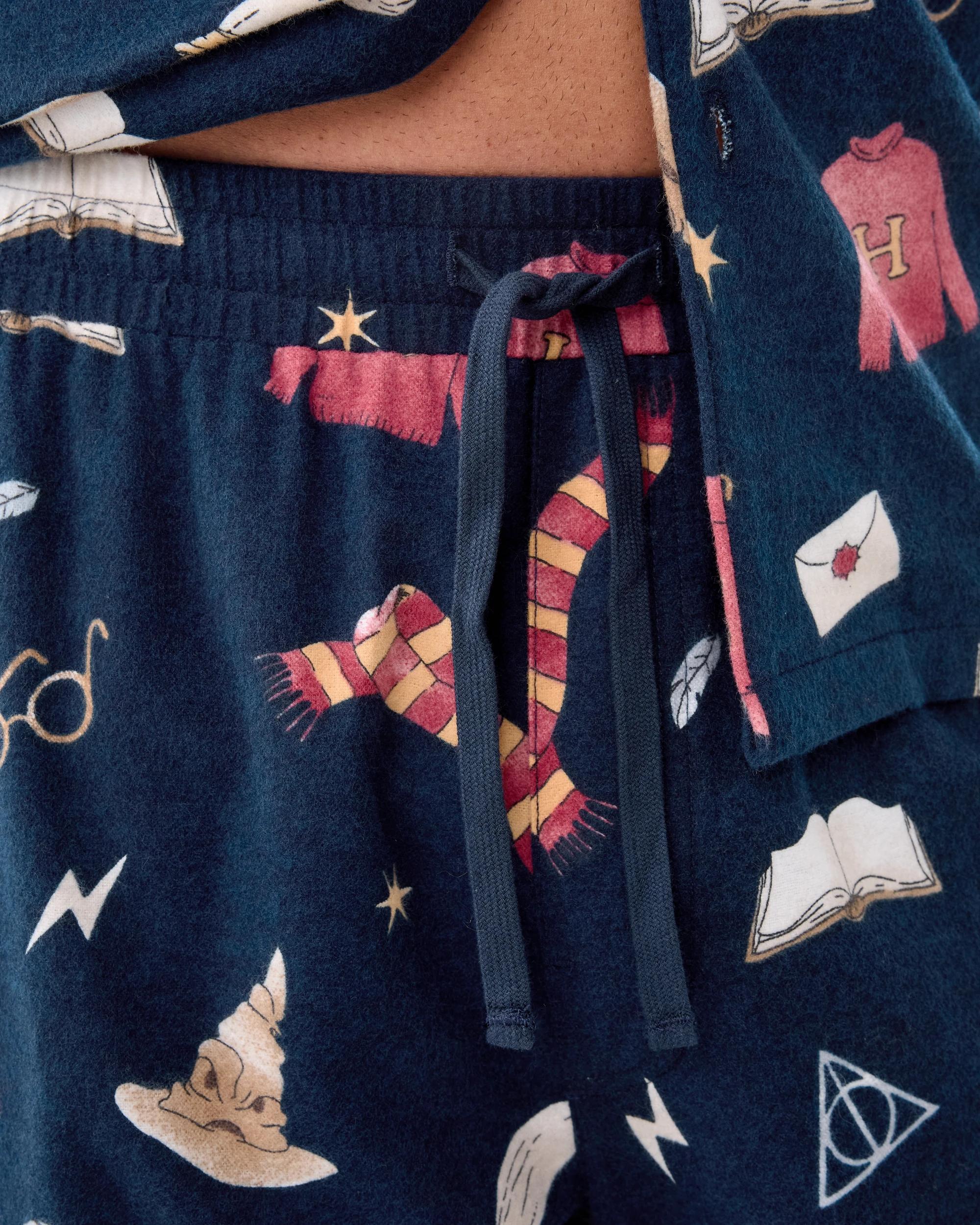 7 Harry Potter License Long Sleeve Pyjama Set Nvy Hp, 7 of 7