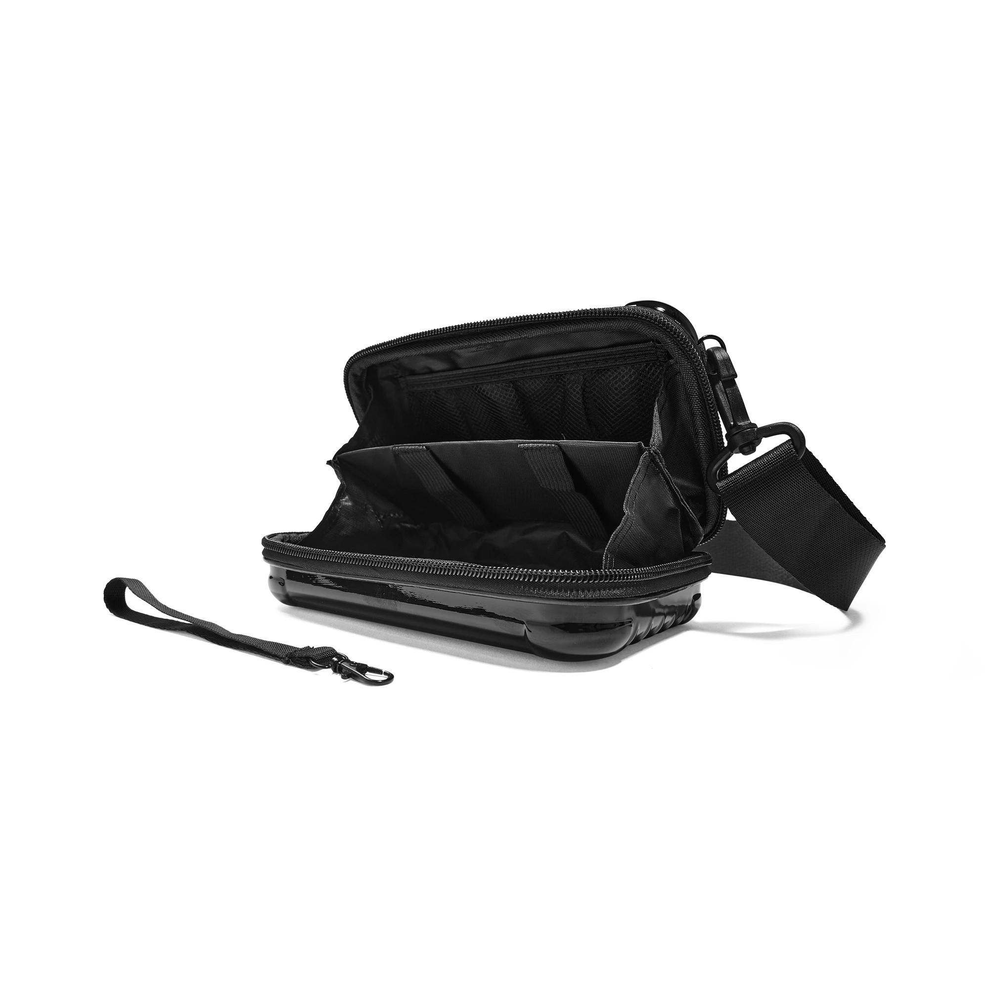 3 Cross Body Tech Case - Black, 3 of 10