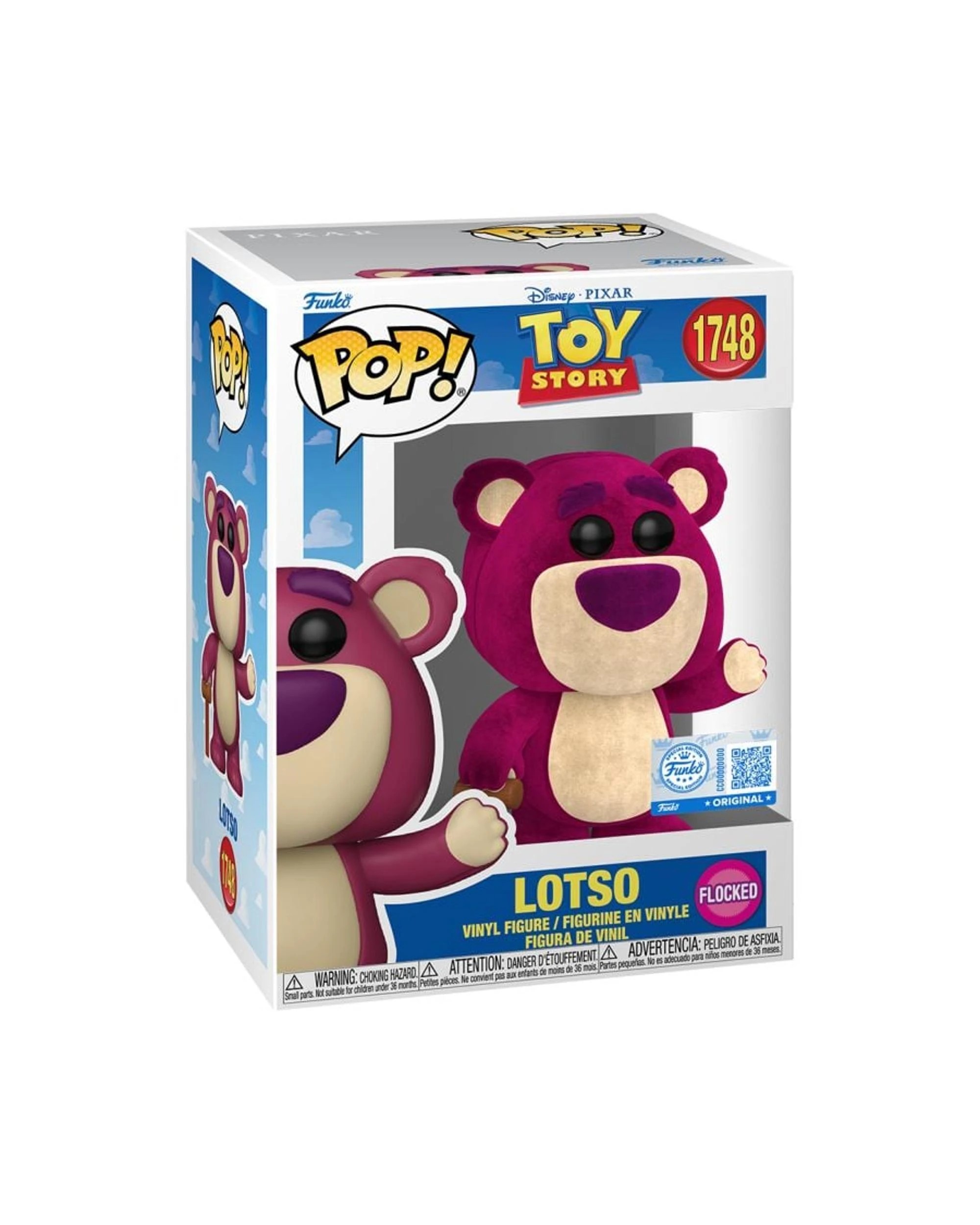 3 Toy Story Lotso Flocked Funko POP! Vinyl, 3 of 3