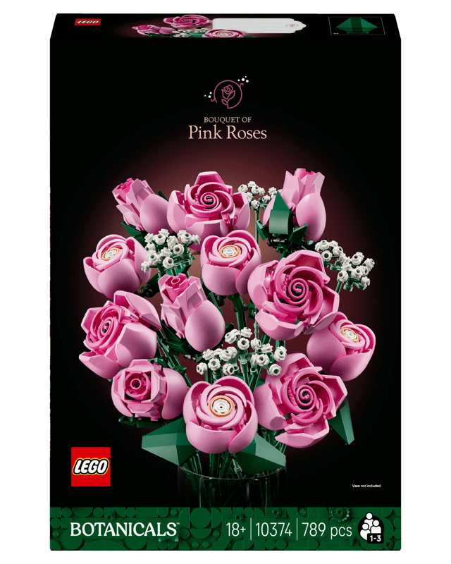 LEGO Botanicals Bouquet of Pink Roses 1