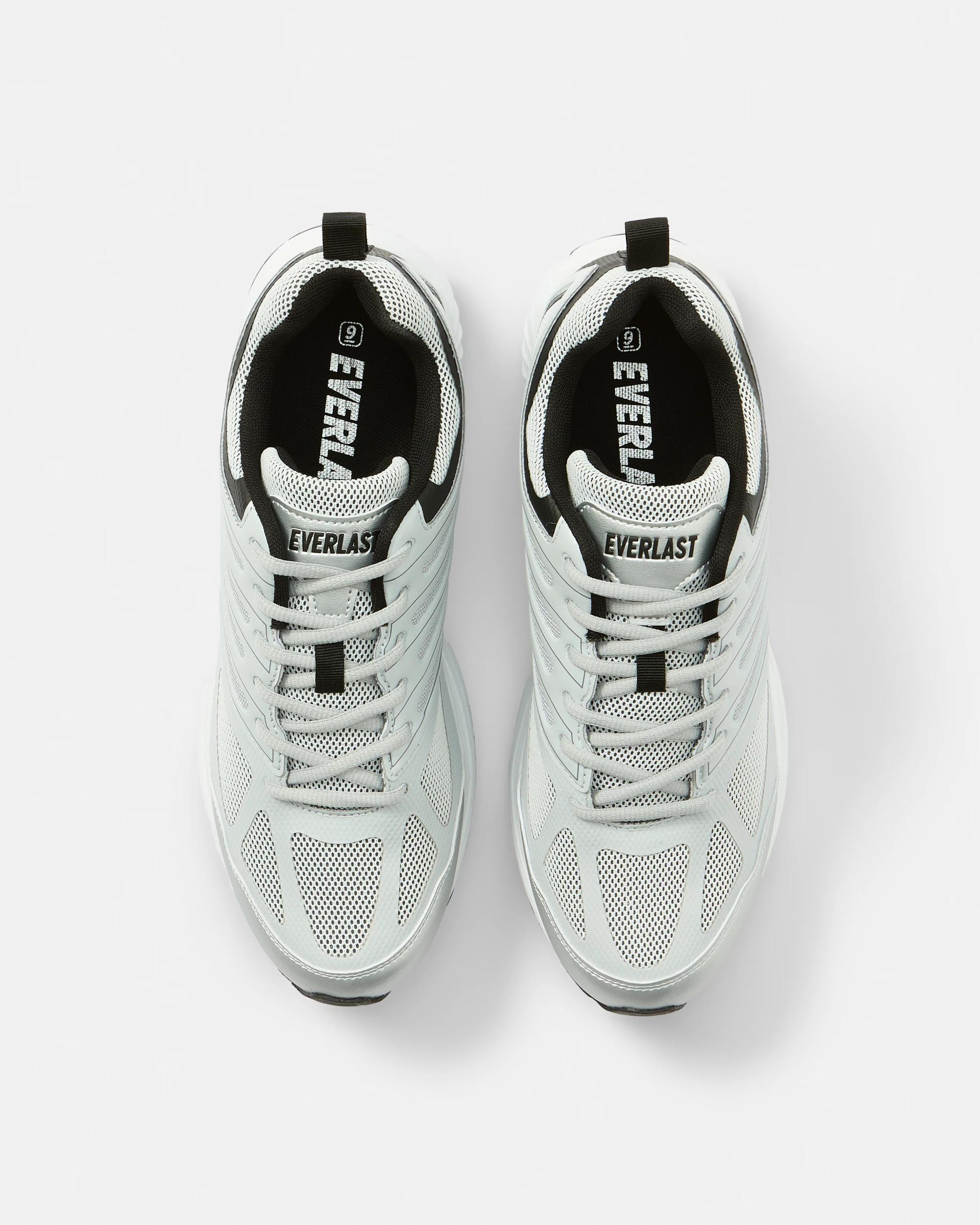 3 Everlast Mens Glendale Sneakers Grey, 3 of 5