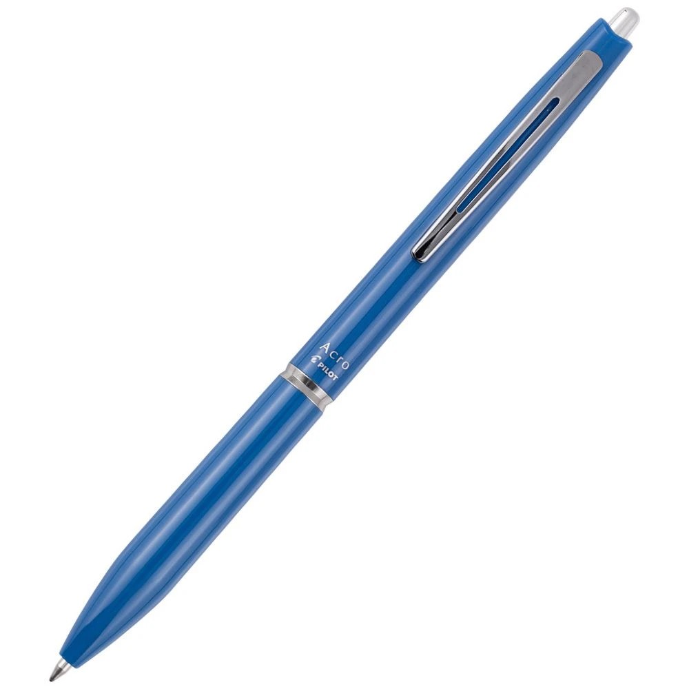 2 PILOT Acro 300 0.7mm Hybrid Ballpoint Pen Aquamarine Barrel, 2 of 6