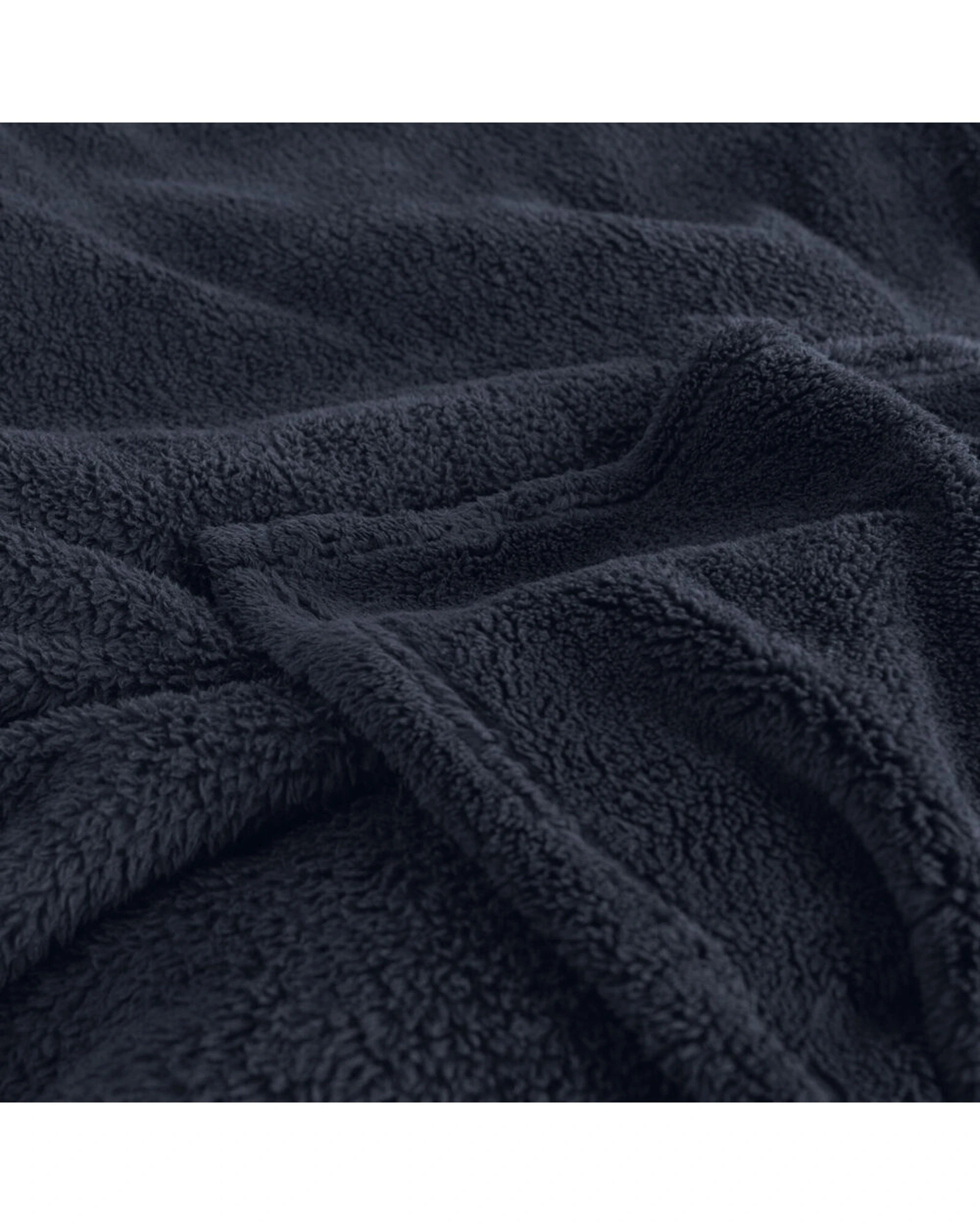 2 Ardor Boudoir Polyester Teddy Fleece Blanket Throw 245x240cm - Blue, 2 of 3