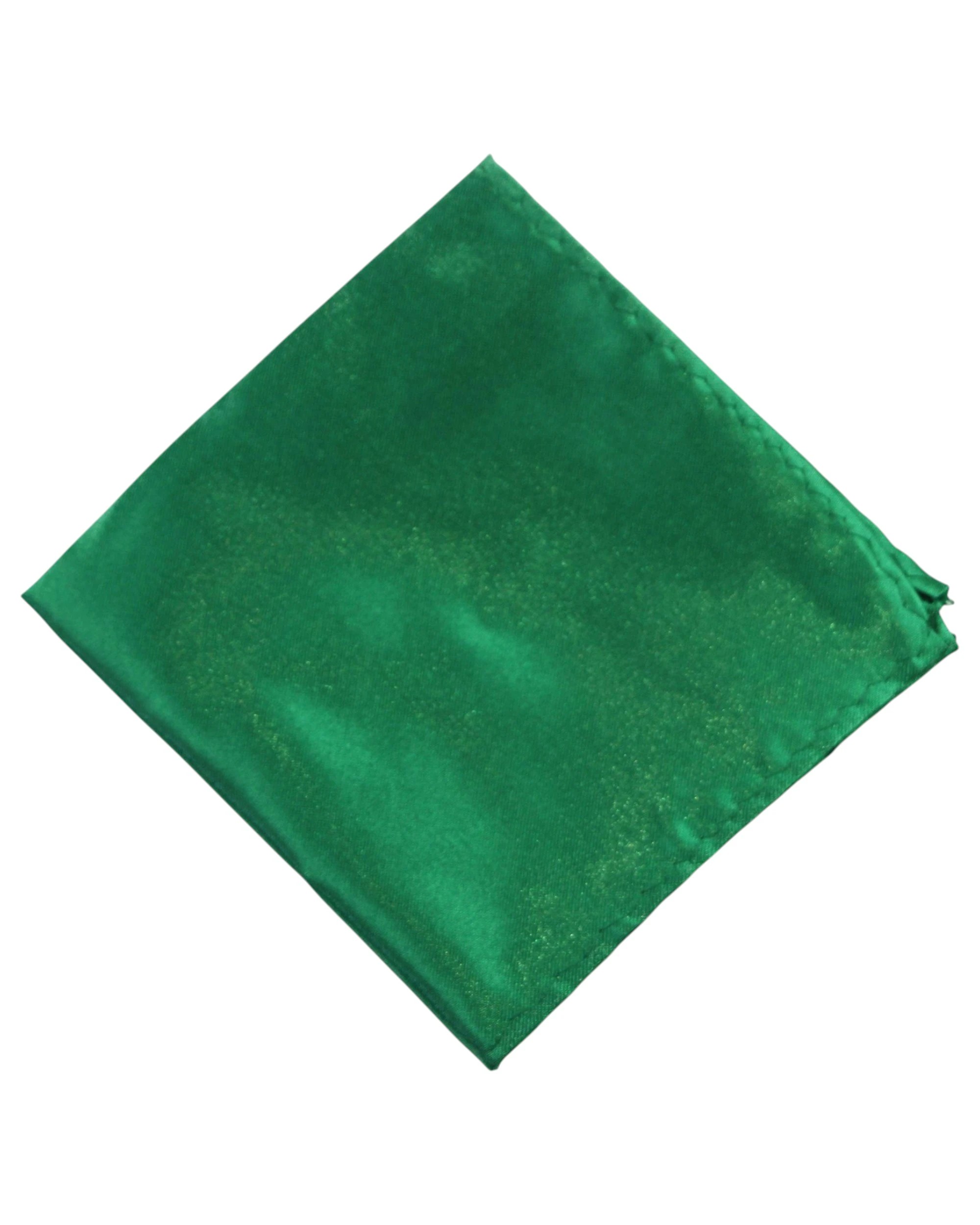 1 Zasel Mens Pocket Square - Green, 1 of 3