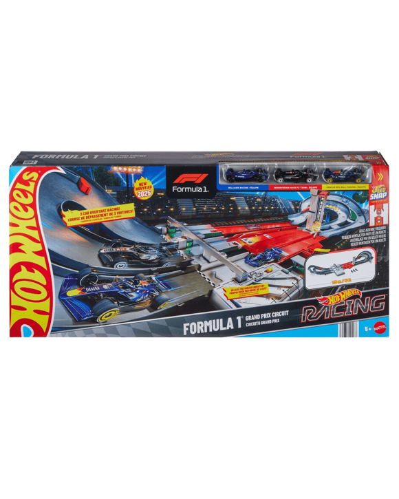 Hot Wheels Racing Formula 1 Grand Prix Circuit Track Set