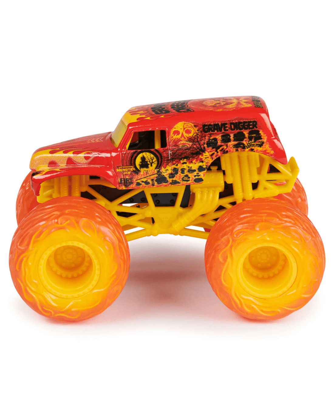 3 2 Pack Monster Jam 1:64 Scale True Metal Fire and Ice Trucks - Assorted, 3 of 7