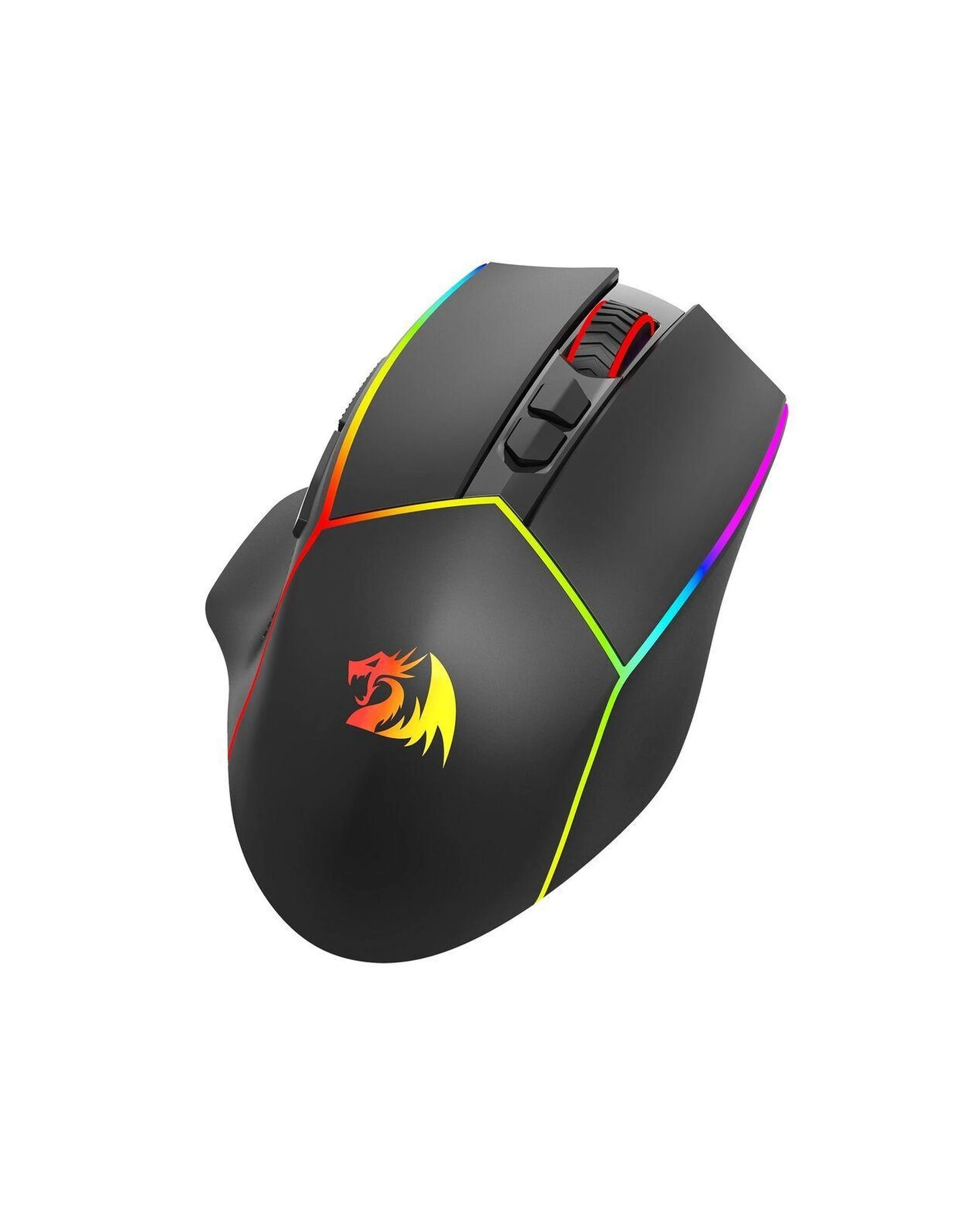 5 Redragon M814RGBPRO Axe Pro Honeycomb TriMode RGB Gaming Mouse - Black, 5 of 10