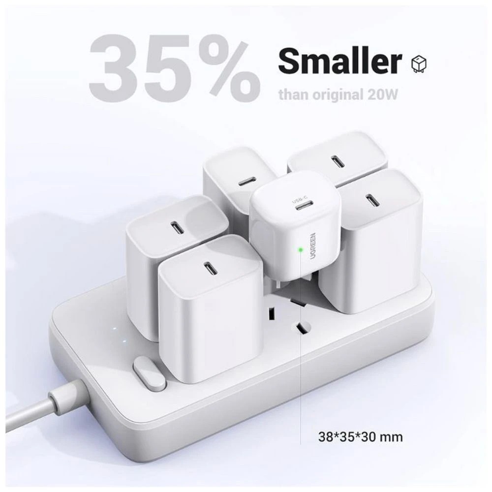 4 UGREEN 20W USB-C Wall Charger, 4 of 6