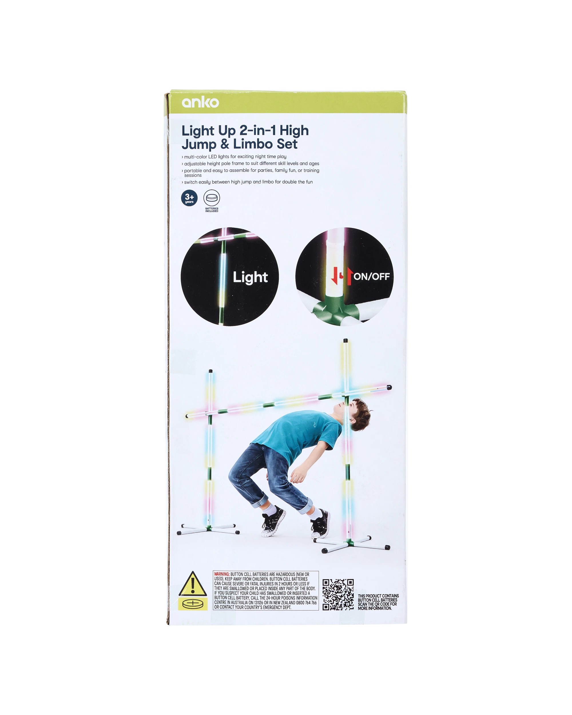 8 Light Up 2-in-1 High Jump and Limbo Set, 8 of 10