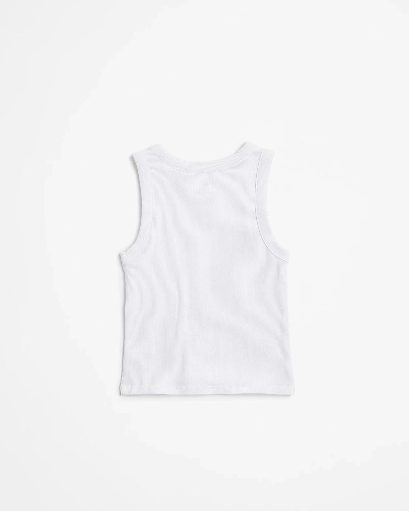 3 Target Australian Cotton Rib Tank WHITE, 3 of 3