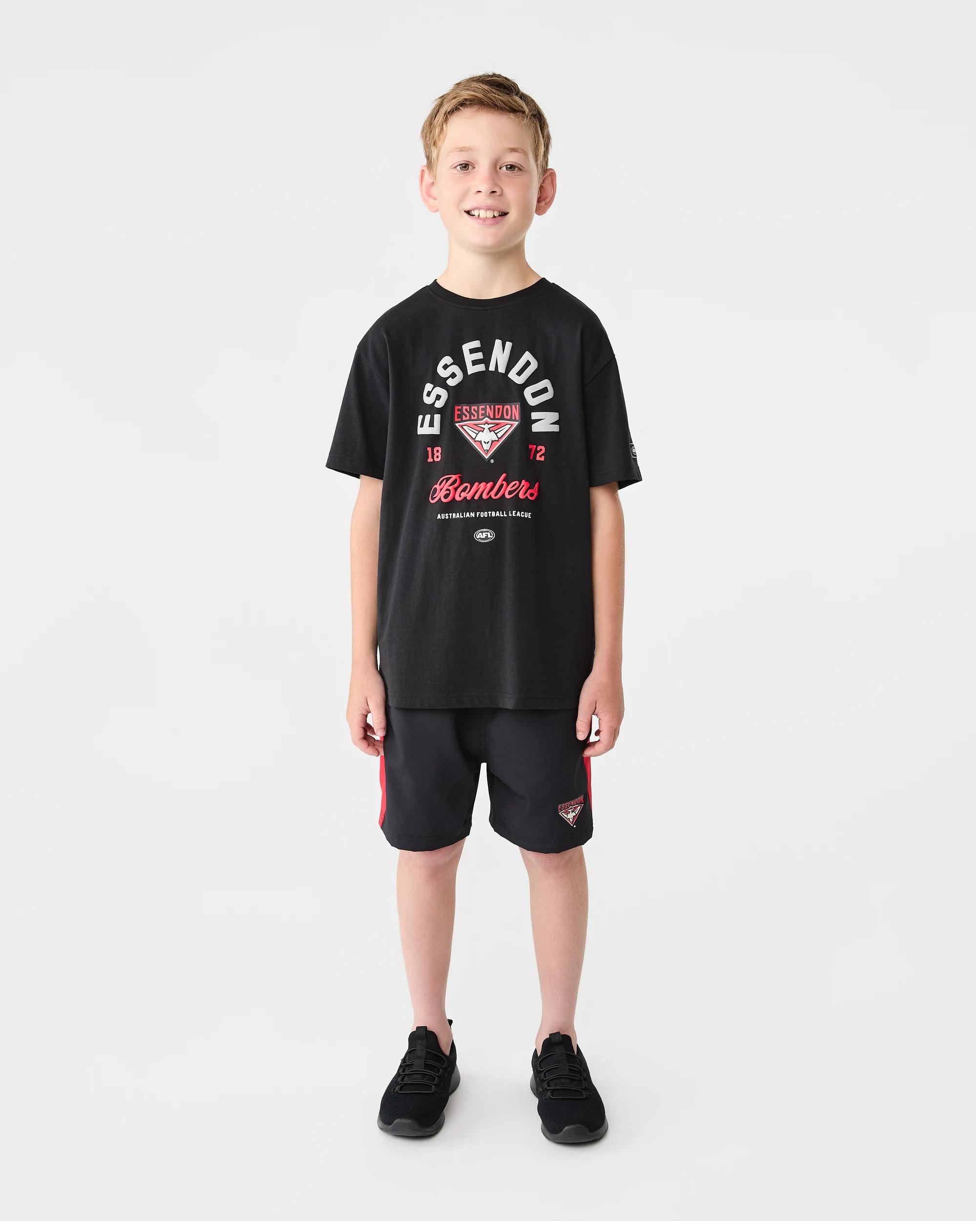 7 Official AFL Kids Shorts Essendon, 7 of 9