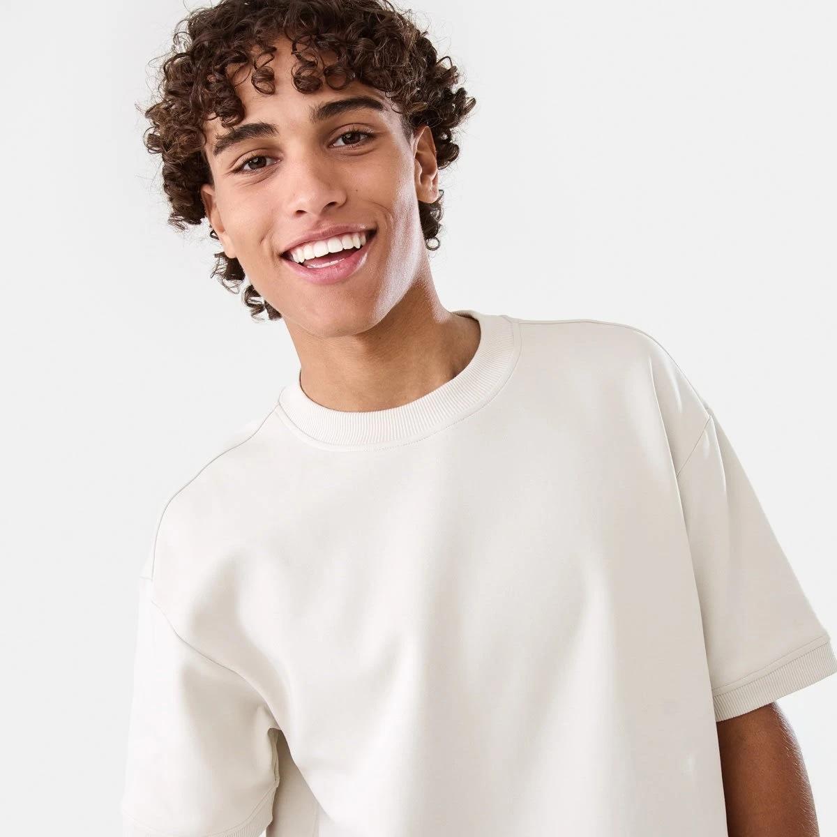 5 Oversized Interlock T-shirt DUNE, 5 of 7