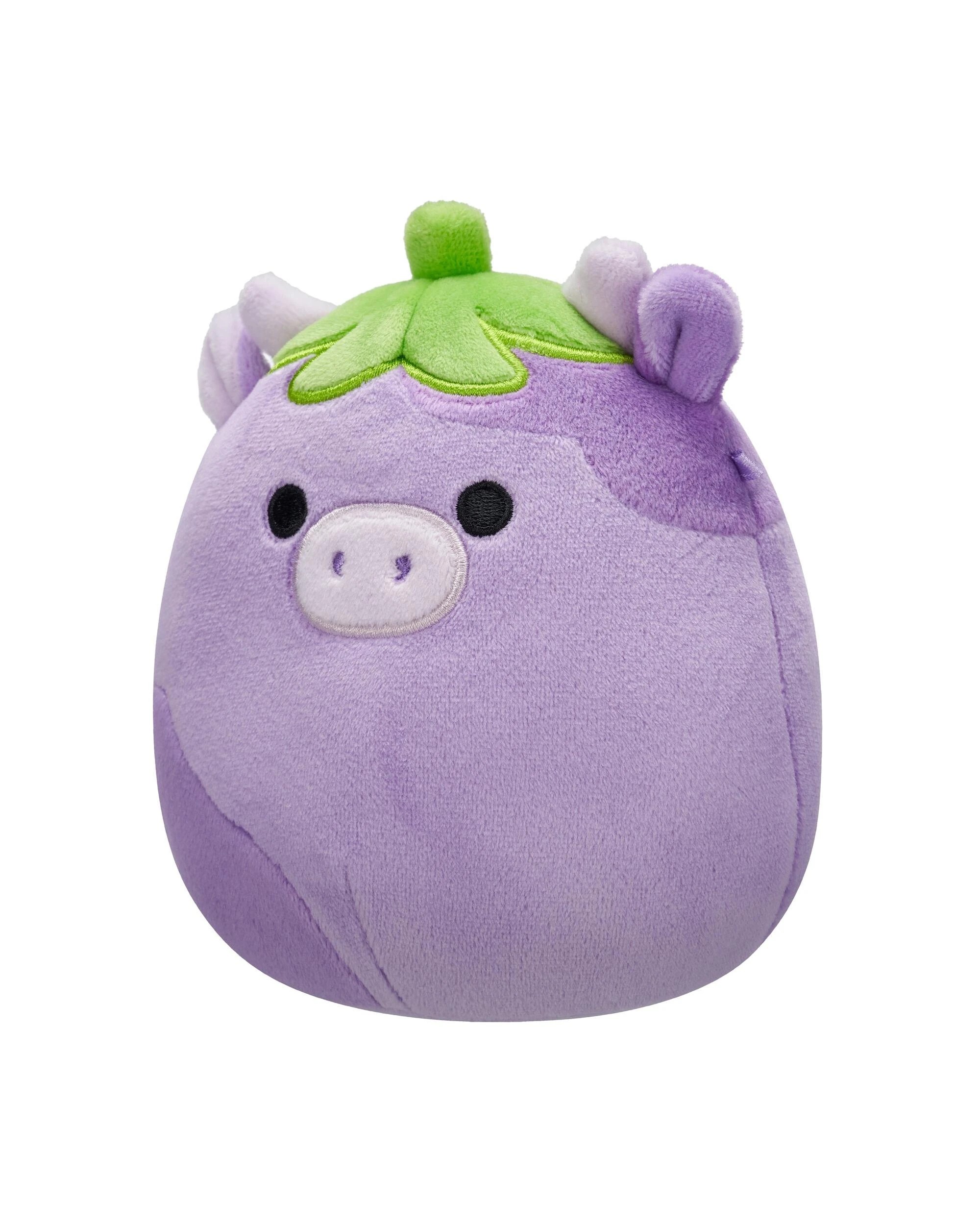 3 Squishmallows Frederick the Eggplant Cow 7.5 inch Plush - Purple, 3 of 4