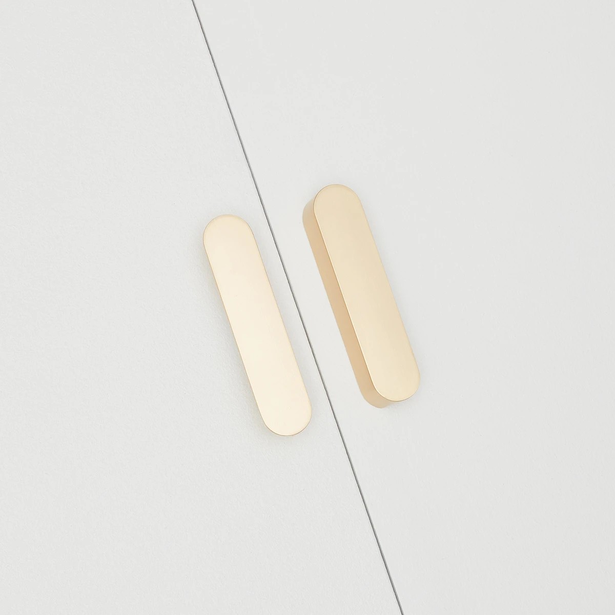 2 2 Pack Lozenge Handles - Gold Look, 2 of 10