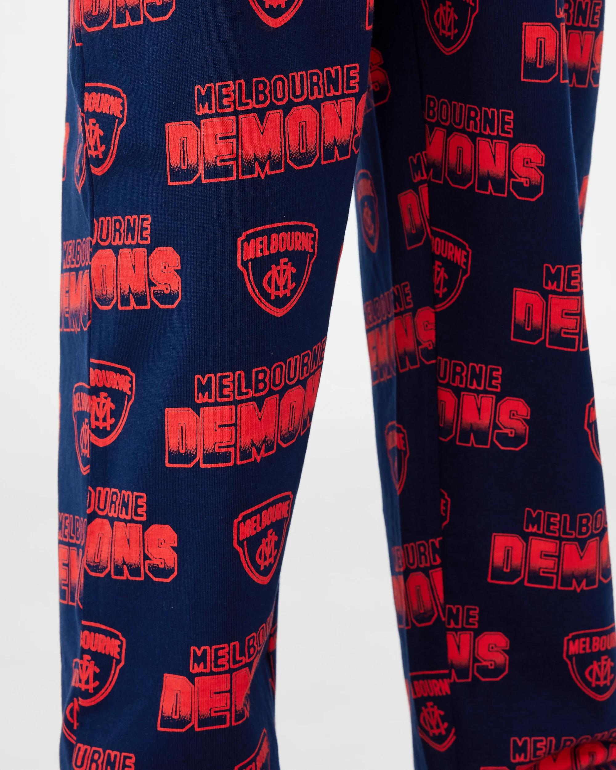 5 Official AFL Kids Pyjama Set Melbourne, 5 of 6