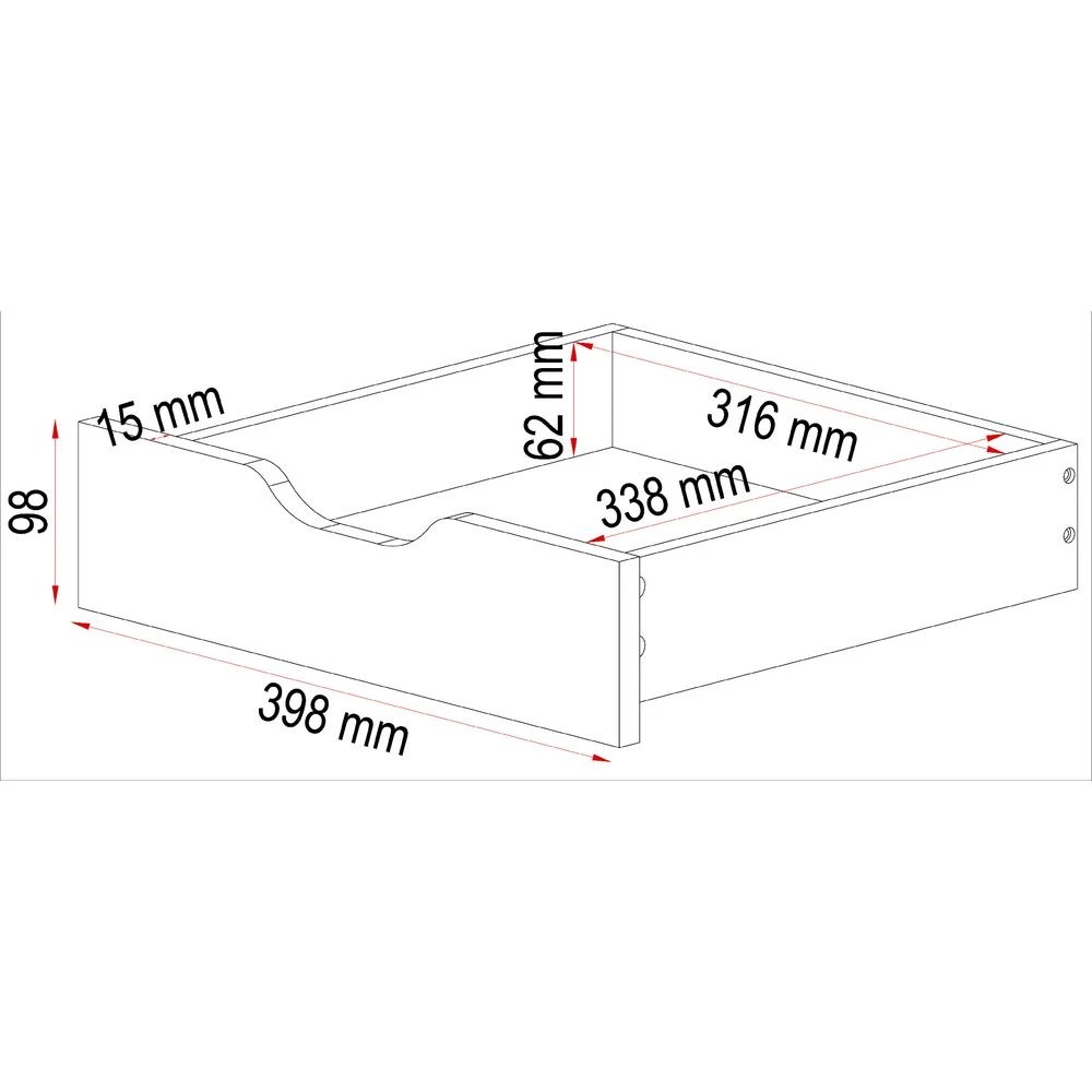 9 Copenhagen 3 Drawer Semi Assembled Filing Pedestal Cabinets Pedestals, 9 of 10
