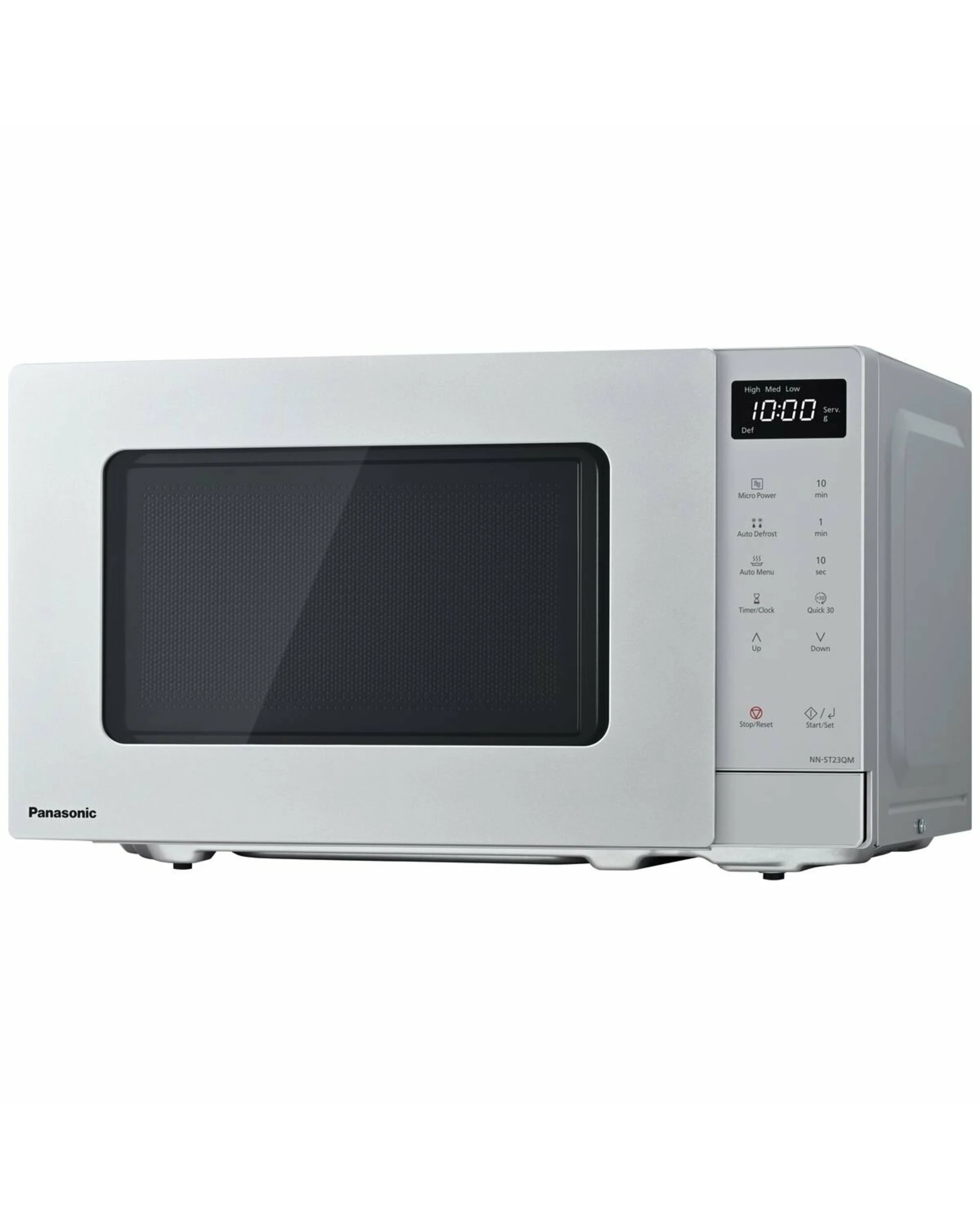 3 Panasonic 20L Microwave Oven Silver, 3 of 5
