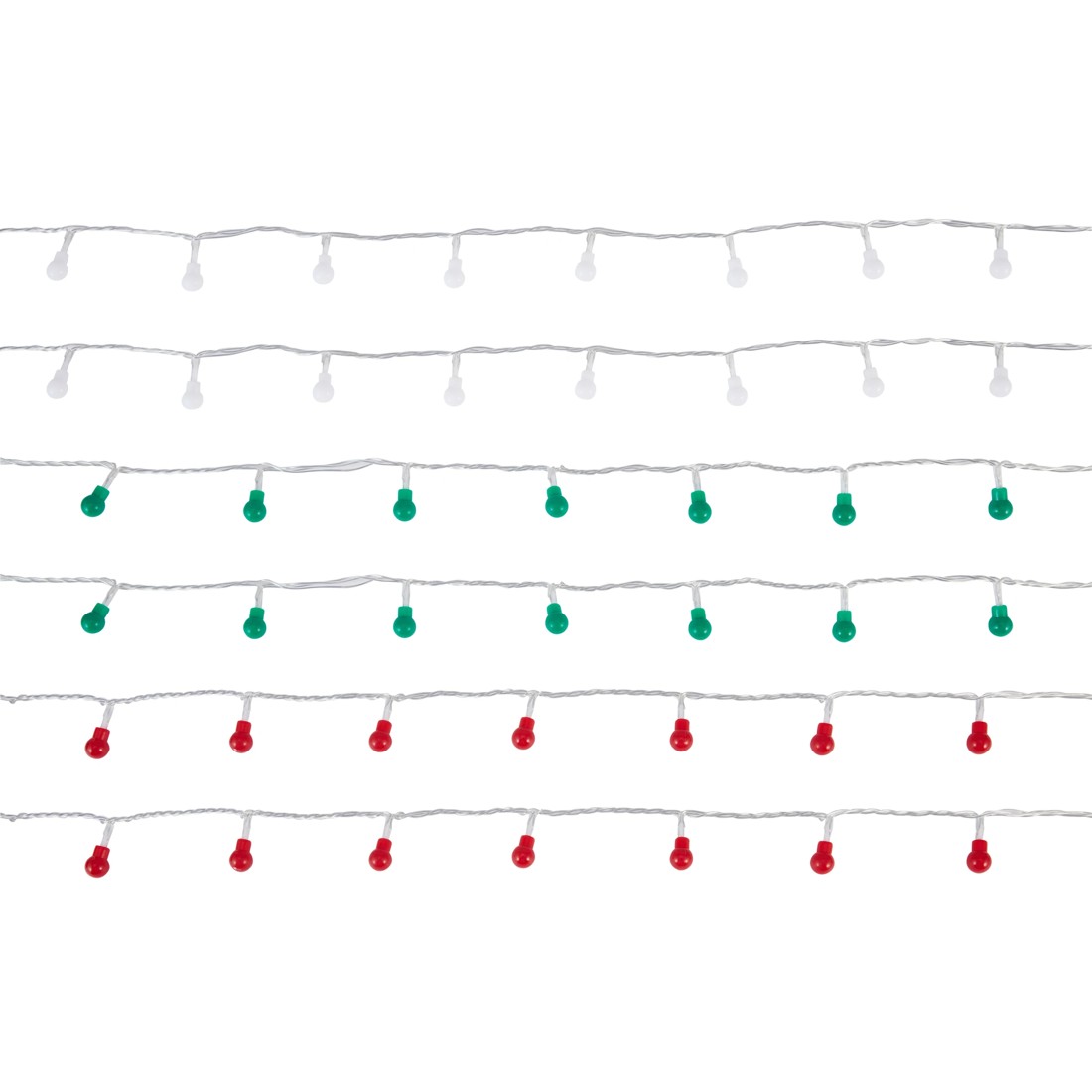 2 Low Voltage 150 LED Multifunction Warm White Berry Lights - Assorted, 2 of 7