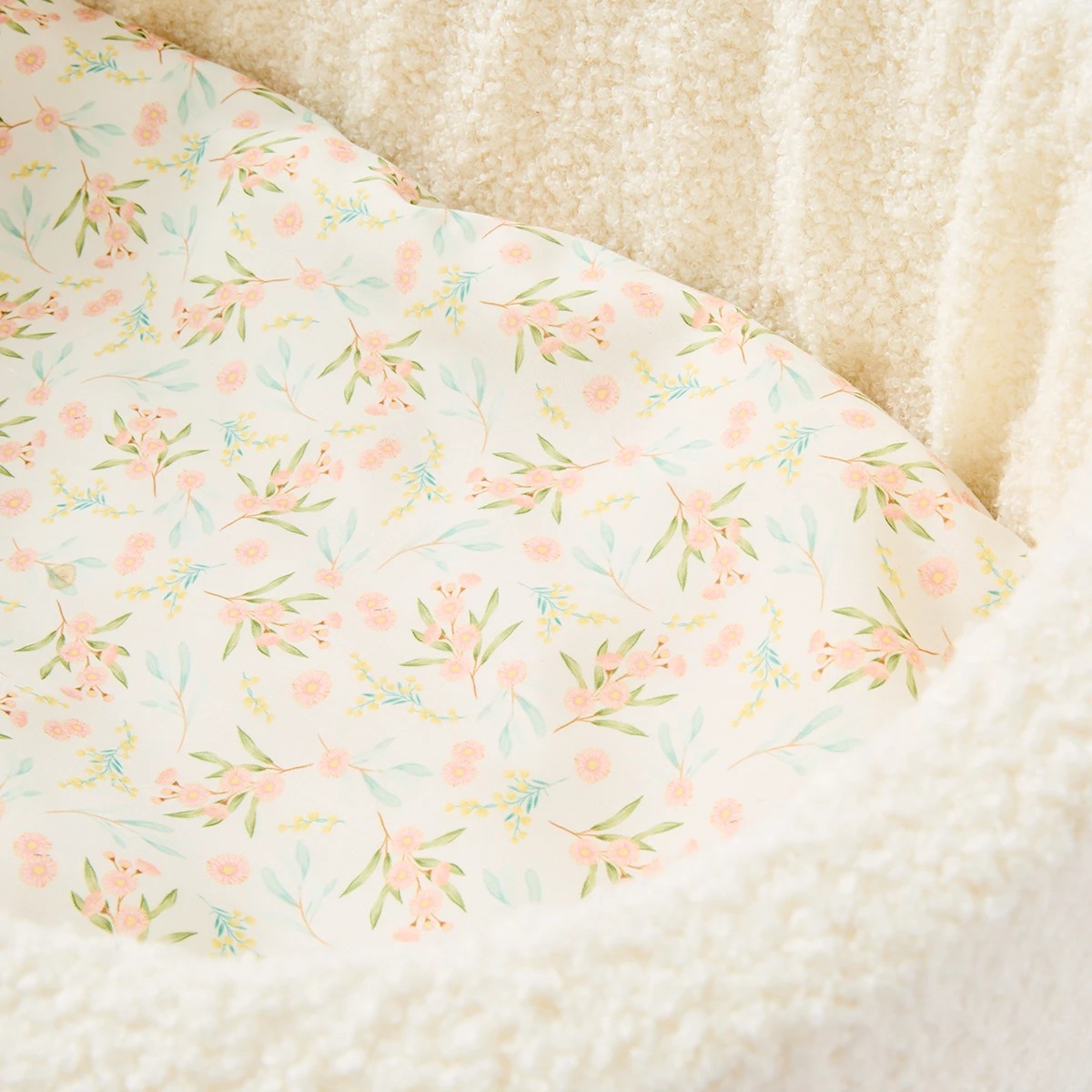 8 3 Piece Wooden Boucle Bassinet, 8 of 9