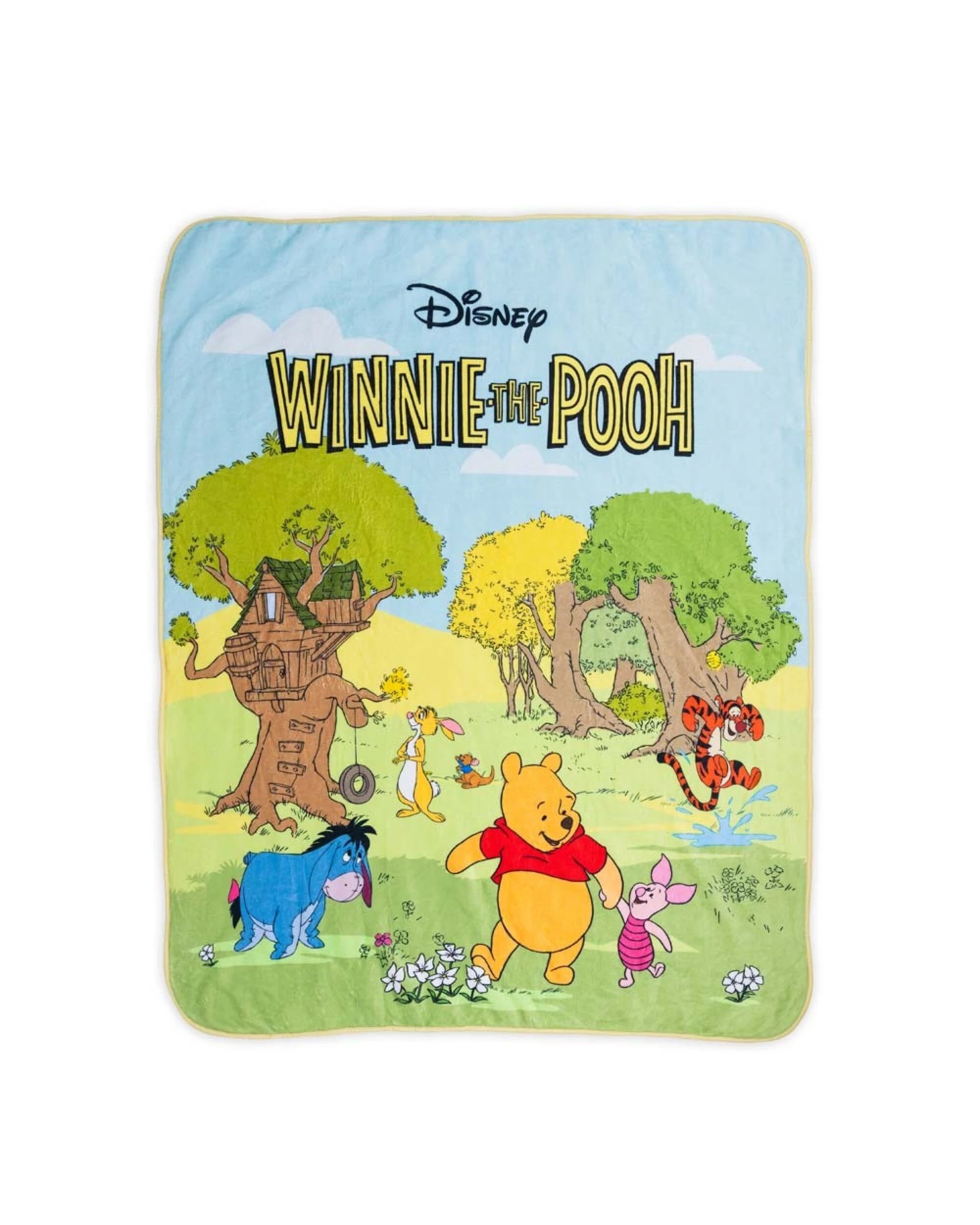 1 Disney - Winnie the Pooh - Winnie 100th Anniversary Blanket, 1 of 1