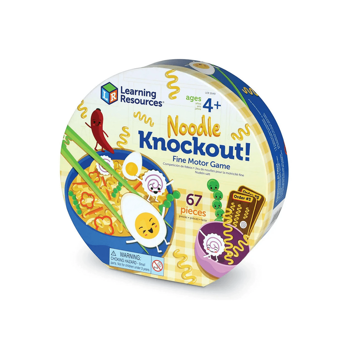 1 Learning Resources Noodle Knockout Fine Motor Game, 1 of 6