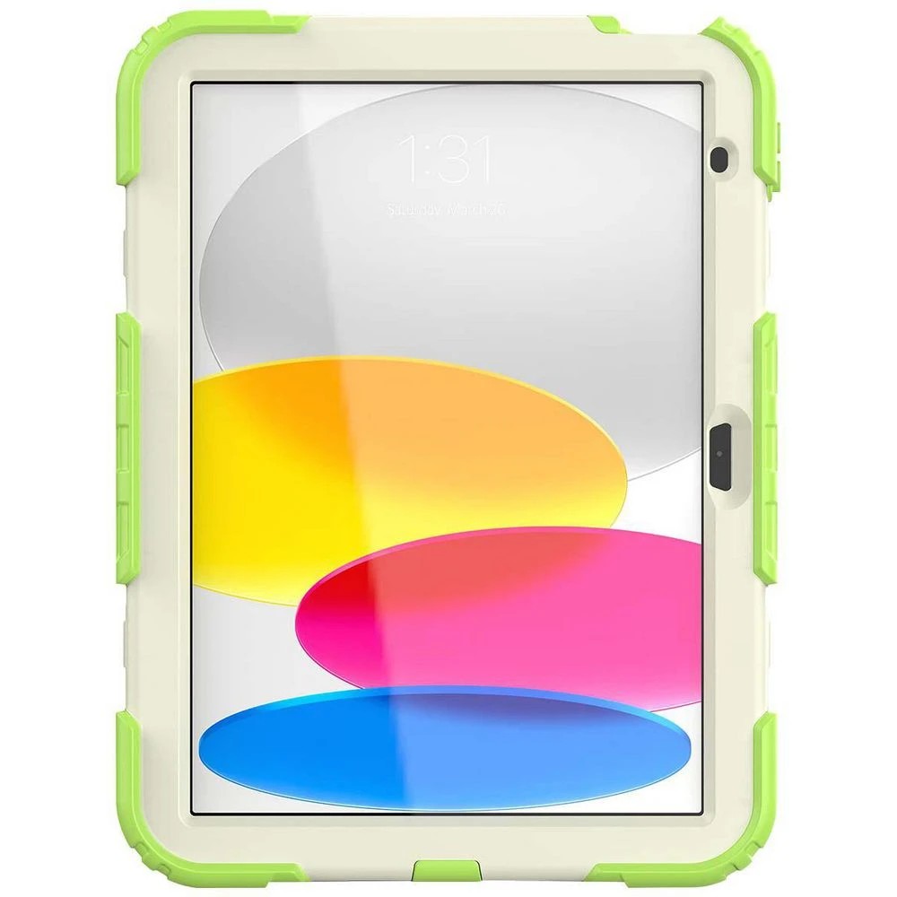 8 Studymate Bumper Case iPad A16/10th Gen 10.9" Green w handle, 8 of 10