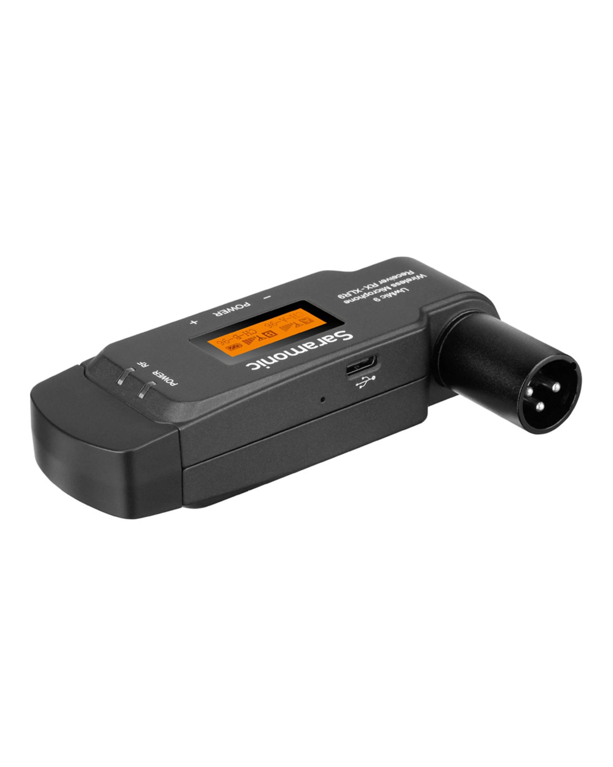 3 Saramonic Uwmic9 RX-XLR9 Compact Plug-on Wireless Receiver - Black, 3 of 5