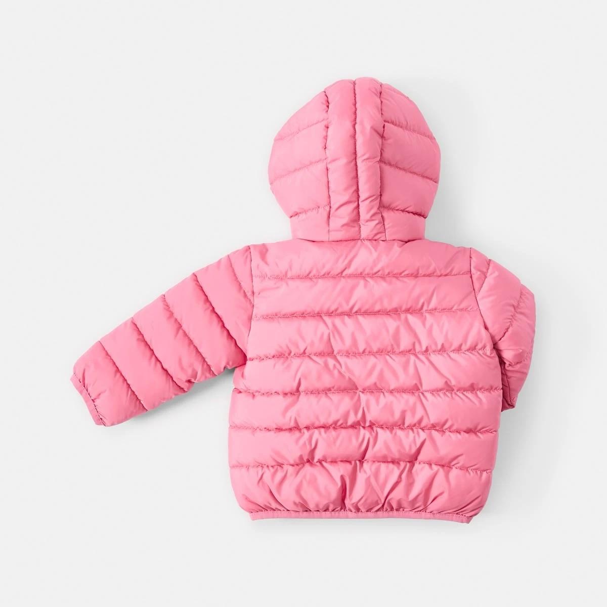 2 Hooded Puffer Jacket Pnk Candy, 2 of 3