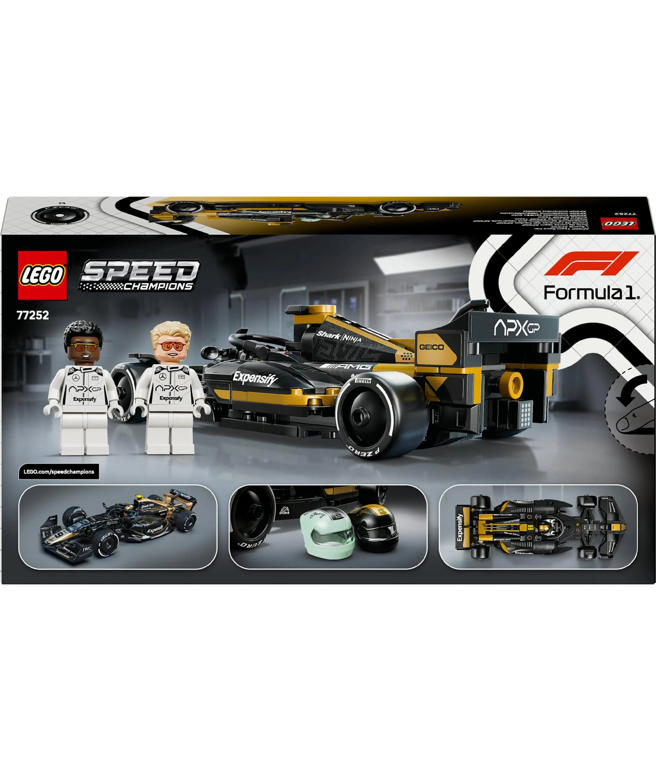 10 LEGO Speed Champions APXGP Team Race Car from F1 The Movie 77252, 10 of 10