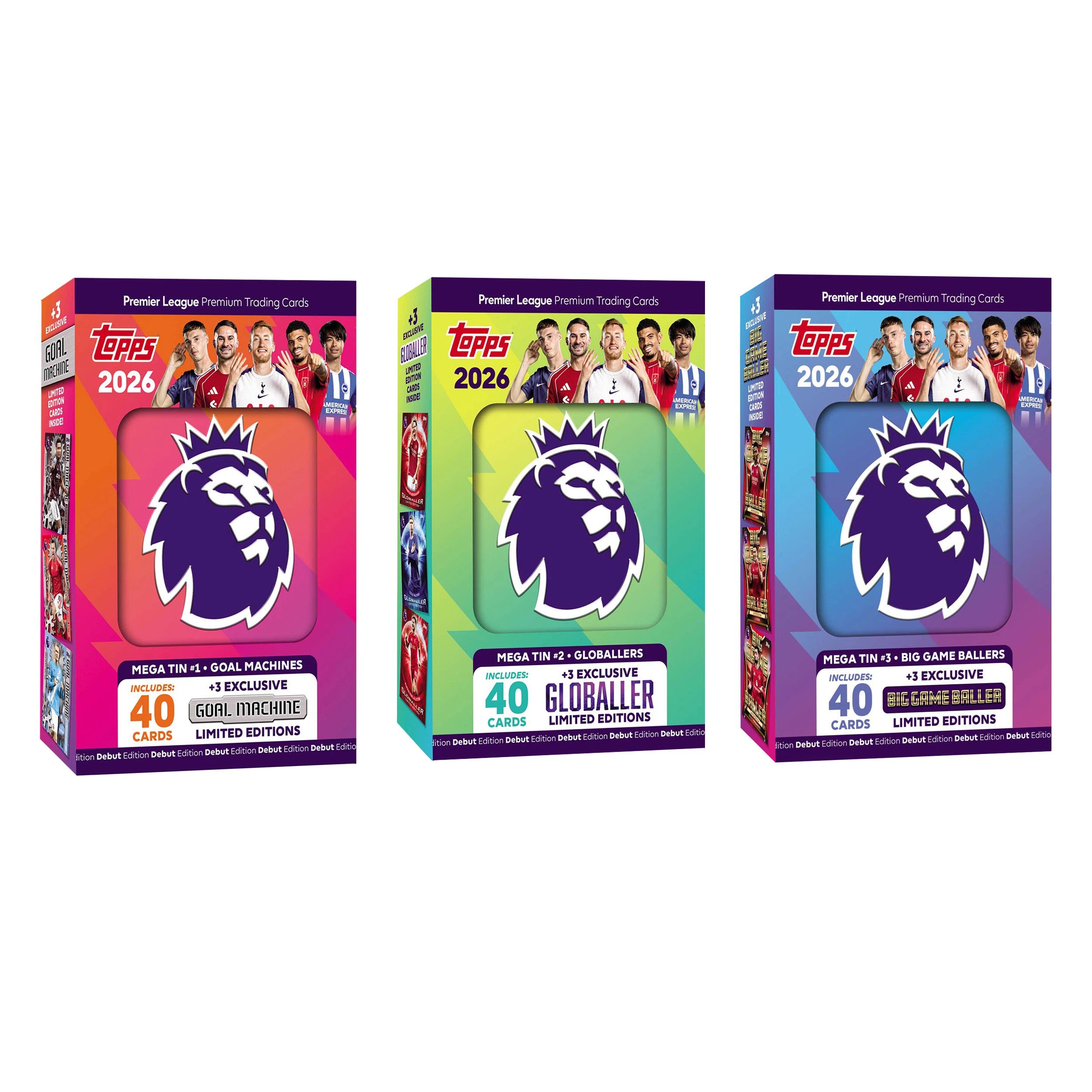 1 Topps Premier League 2026 Mega Tin - Assorted, 1 of 7