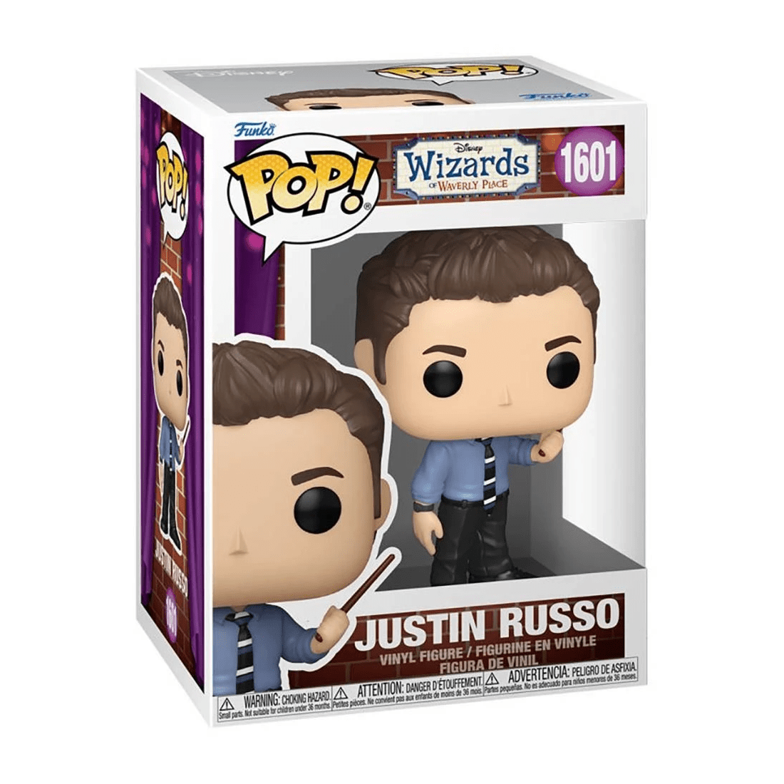 2 Disney - Wizards of Waverly Place - Justin Russo Pop! Vinyl Figure, 2 of 2