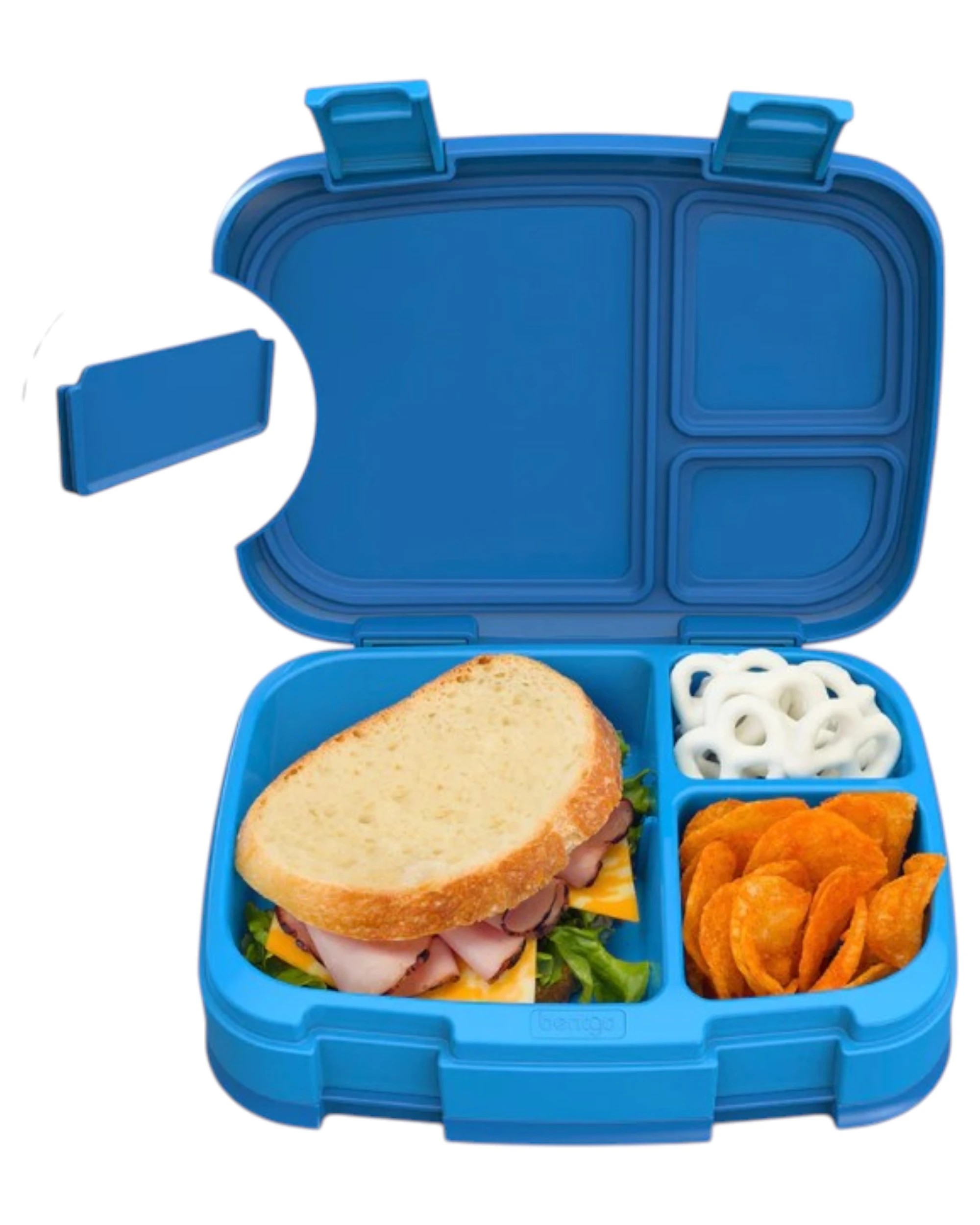 1 Bentgo Fresh Version 2 Lunch Box Container Storage - Blue, 1 of 4