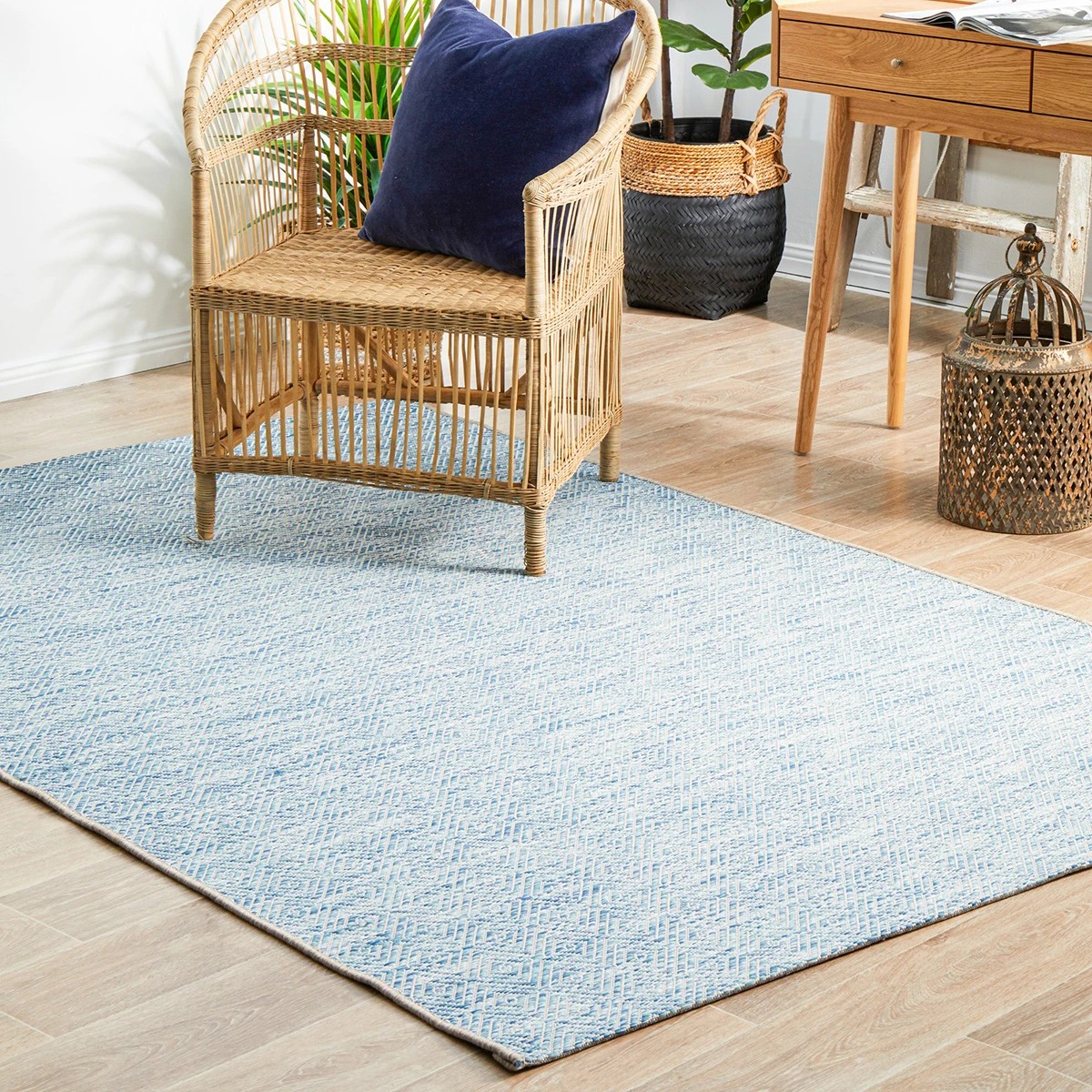 3 Common Ground Rugs Portico 5500 Outdoor 230x160cm - Medium Pet Friendly Floor Rug - Blue, 3 of 7
