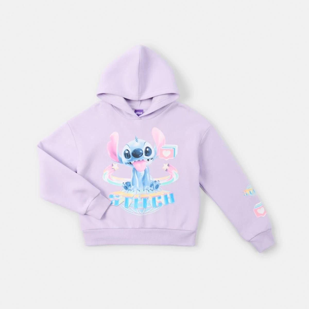 8 Disney Lilo & Stitch License Cropped Hoodie Stitch, 8 of 9