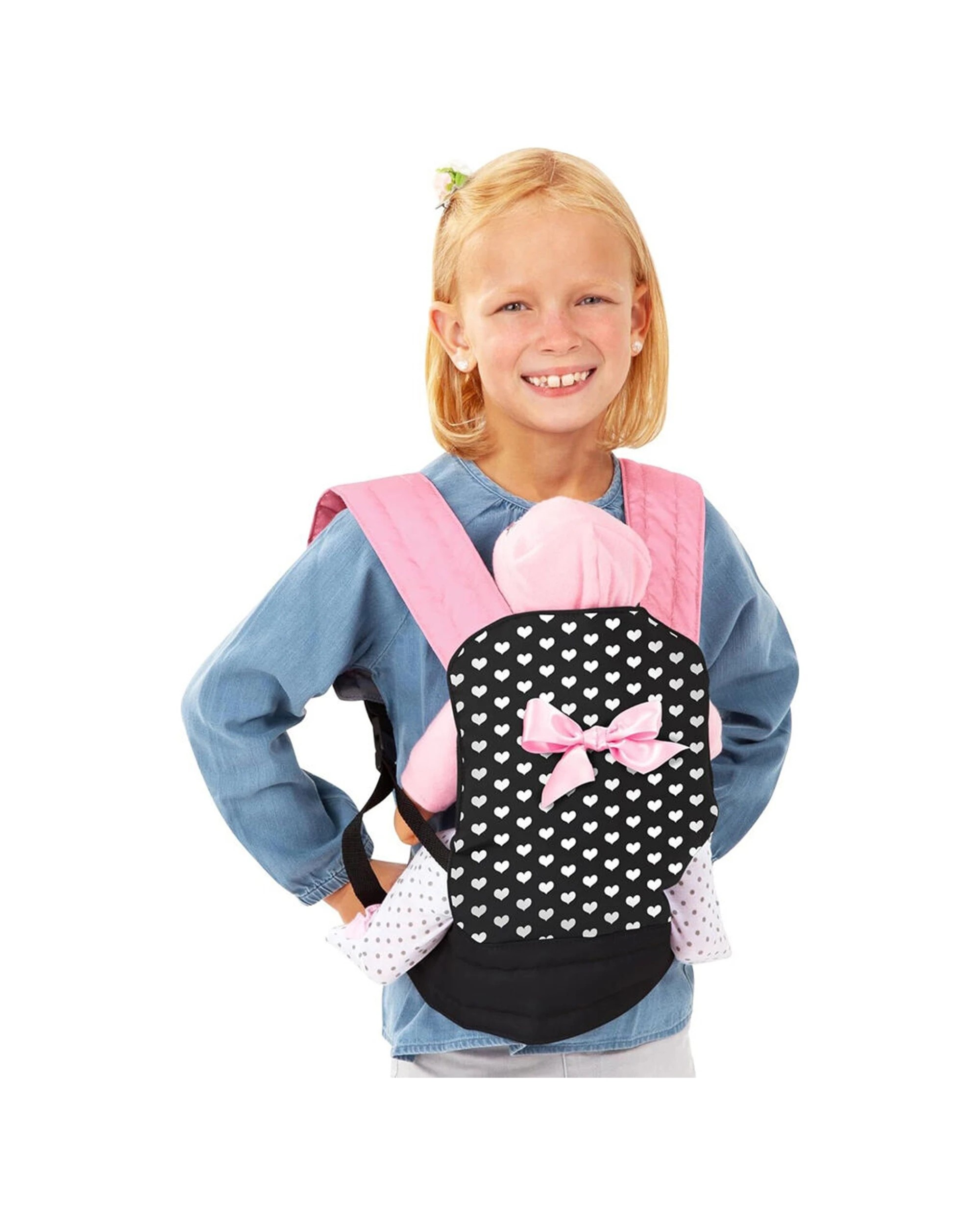 2 BAYER Doll Carrier Adjustable Pretend Play Accessory Dolls Up To 18 Inch
 - multi, 2 of 3