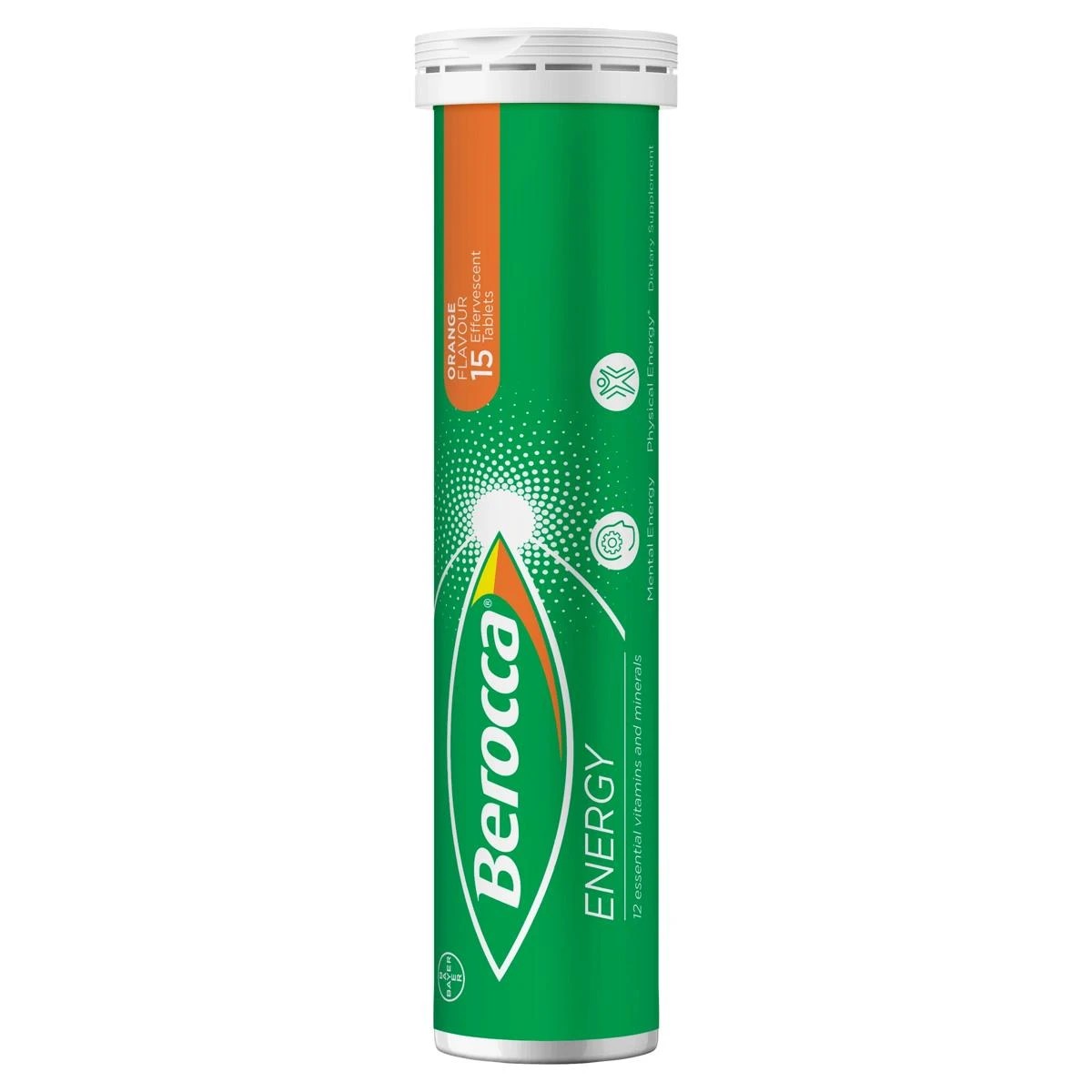 8 15 Pack Berroca Energy Orange Flavour Effervescent Tablets, 8 of 10