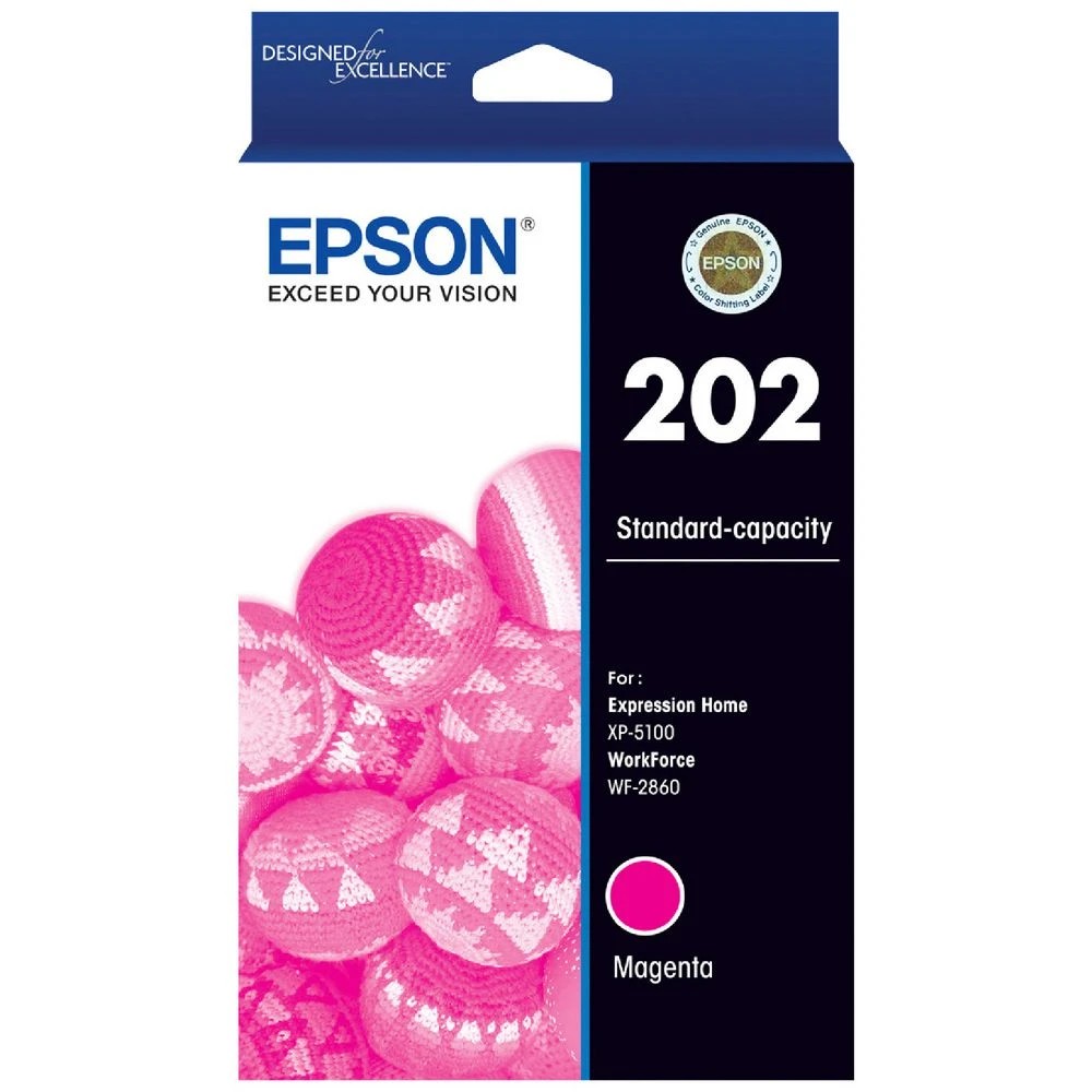 1 Epson 202 Ink Cartridge Magenta, 1 of 1