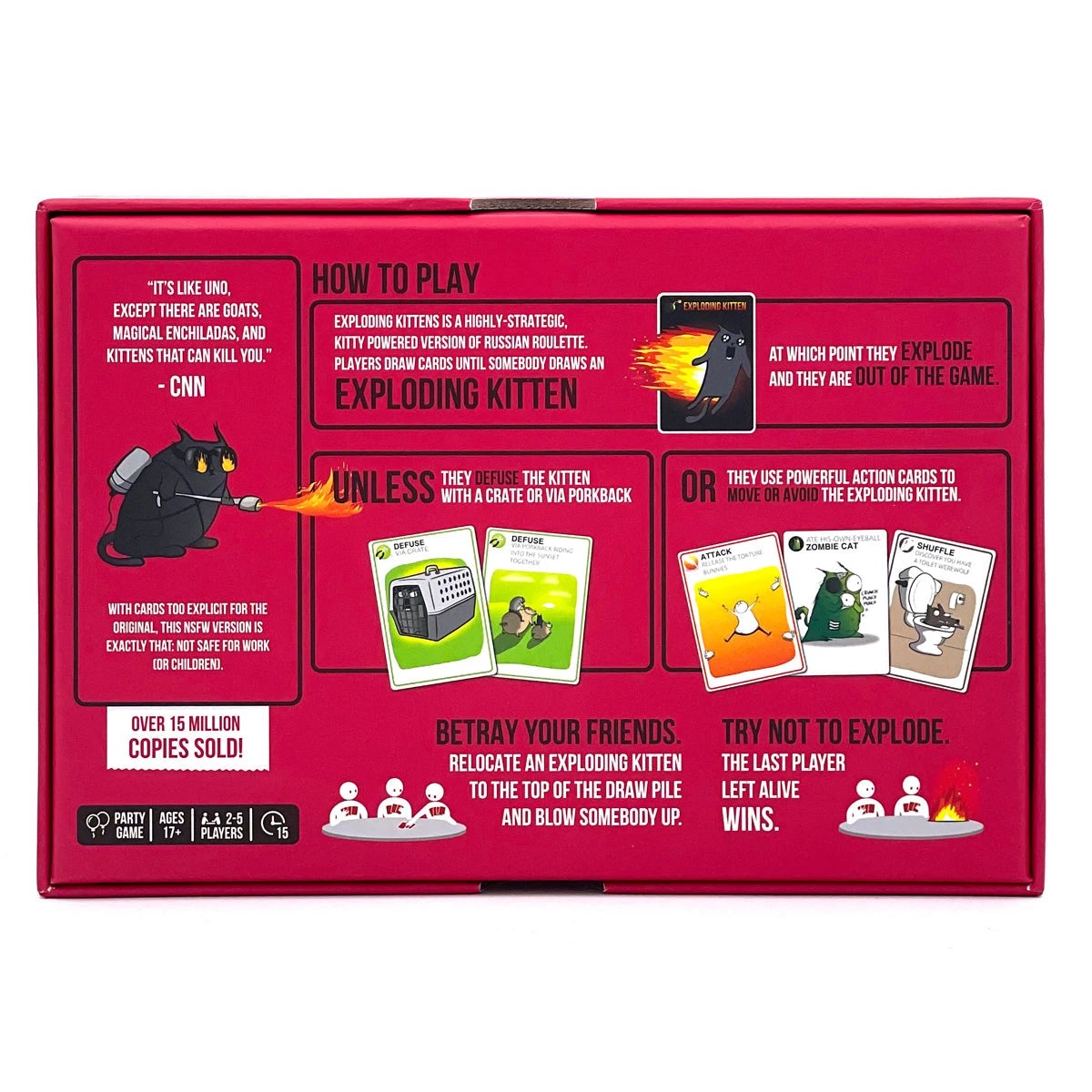 Exploding Kittens Nsfw - Kmart