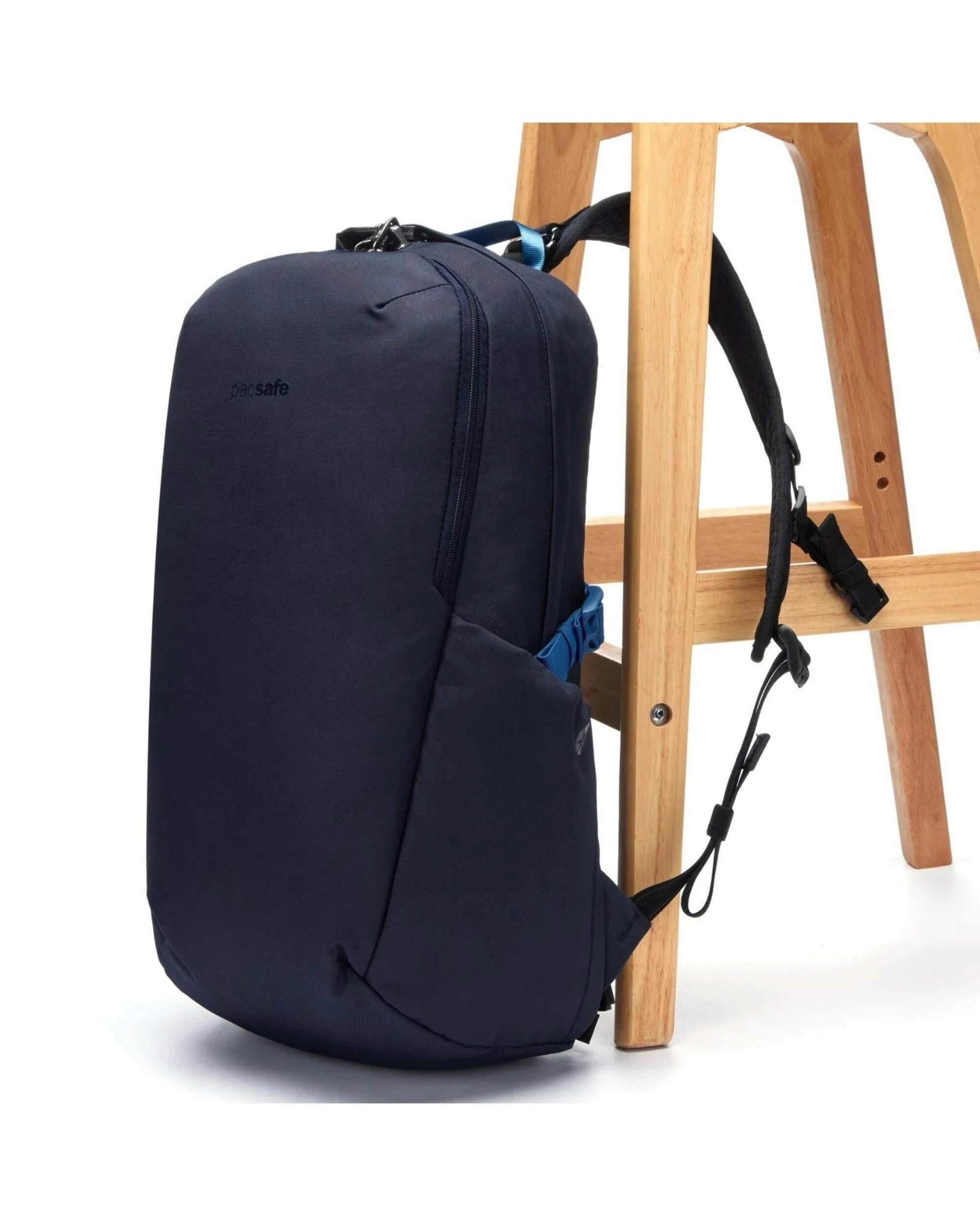1 PacSafe V Active Anti-Theft Backpack S25 - 24L - Blue, 1 of 5