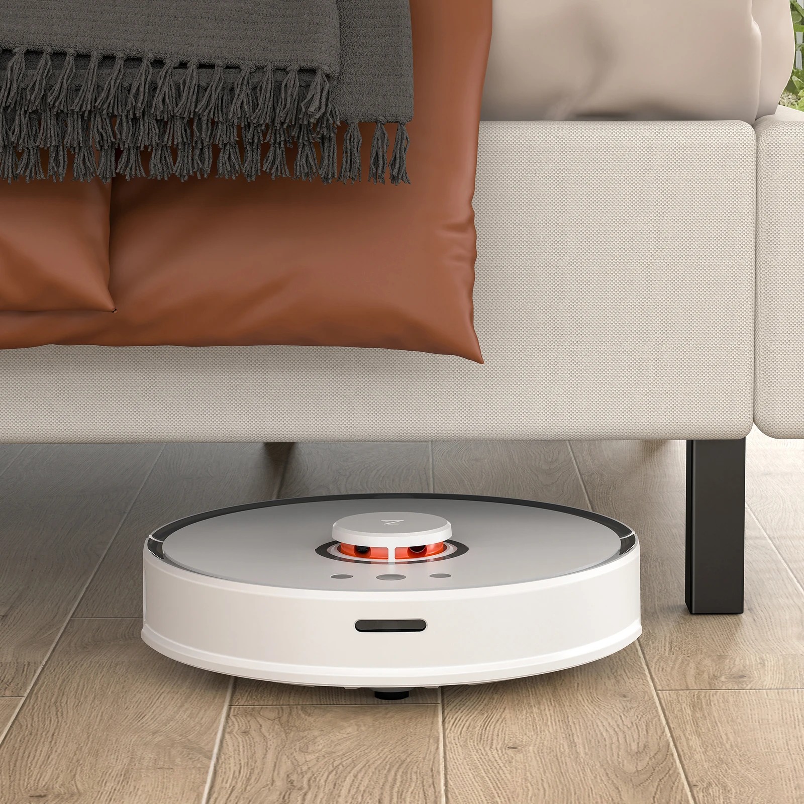 8 Alfordson Bed Frame Single Size Mattress Base Foundation Beige Fabric Basel - Beige, 8 of 10