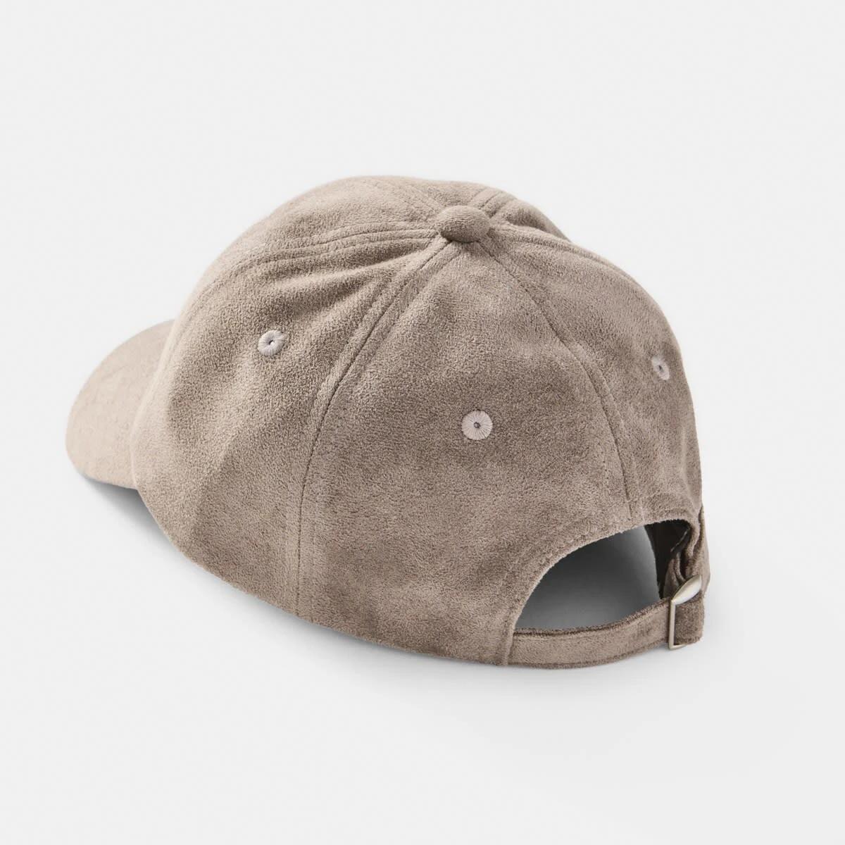 2 Suede Cap Taupe Brn, 2 of 5